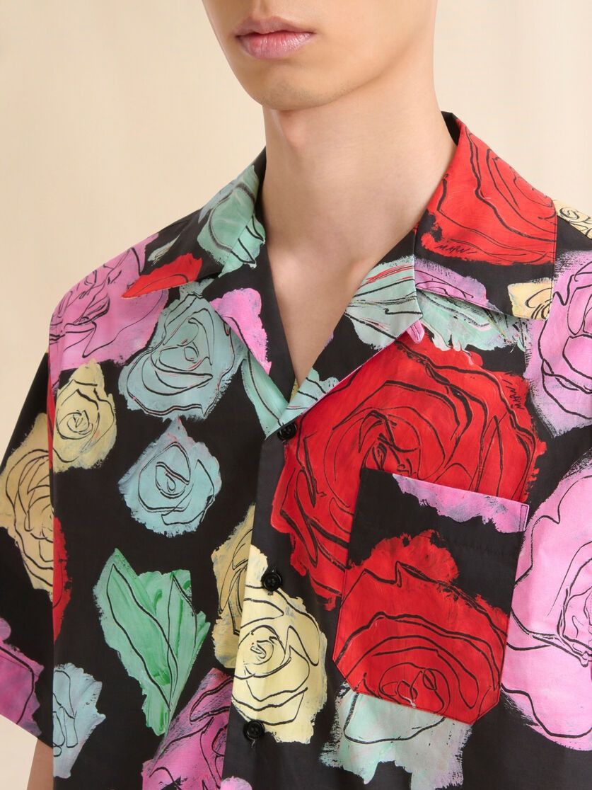 Marni o1f1d3z0326 Bowling Shirt in Multicolor Size US L / EU 52-54 / 3 - 4 Thumbnail
