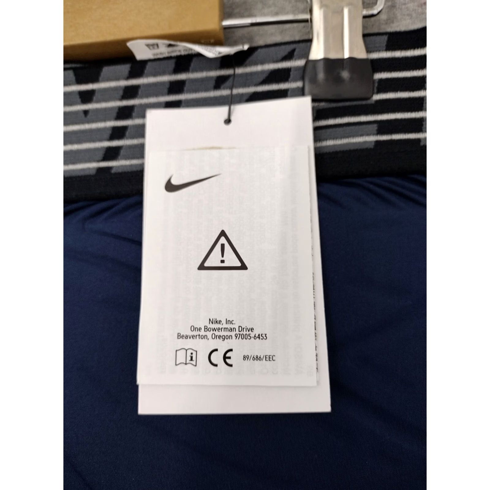 Nike Nike Pro Hyperstrong NBA Padded Compression Shorts Blue 4XL Men Athletic Basketball Pro Activewear Compression Pants 34 in 11 in Inseam Size US 39 - 6 Thumbnail
