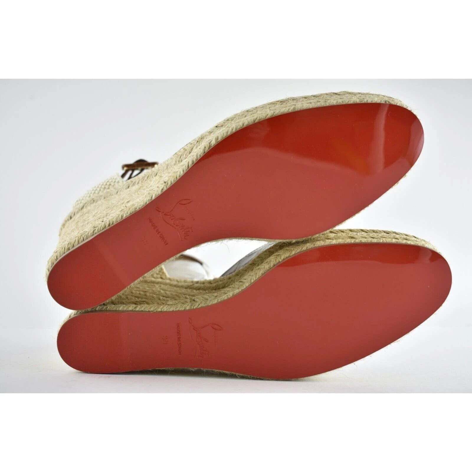 Christian Louboutin Christian Louboutin Amelina 90 Biscotto Brown Platform Size US 9 / IT 39 - 12 Thumbnail