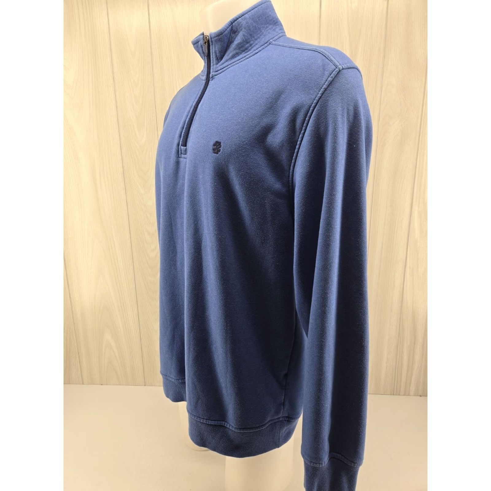 Izod VINTAGE IZOD Advantage Performance Sweatshirt 1/4 Zip Men’s Pullover XL Blue Size US XL / EU 56 / 4 - 3 Thumbnail