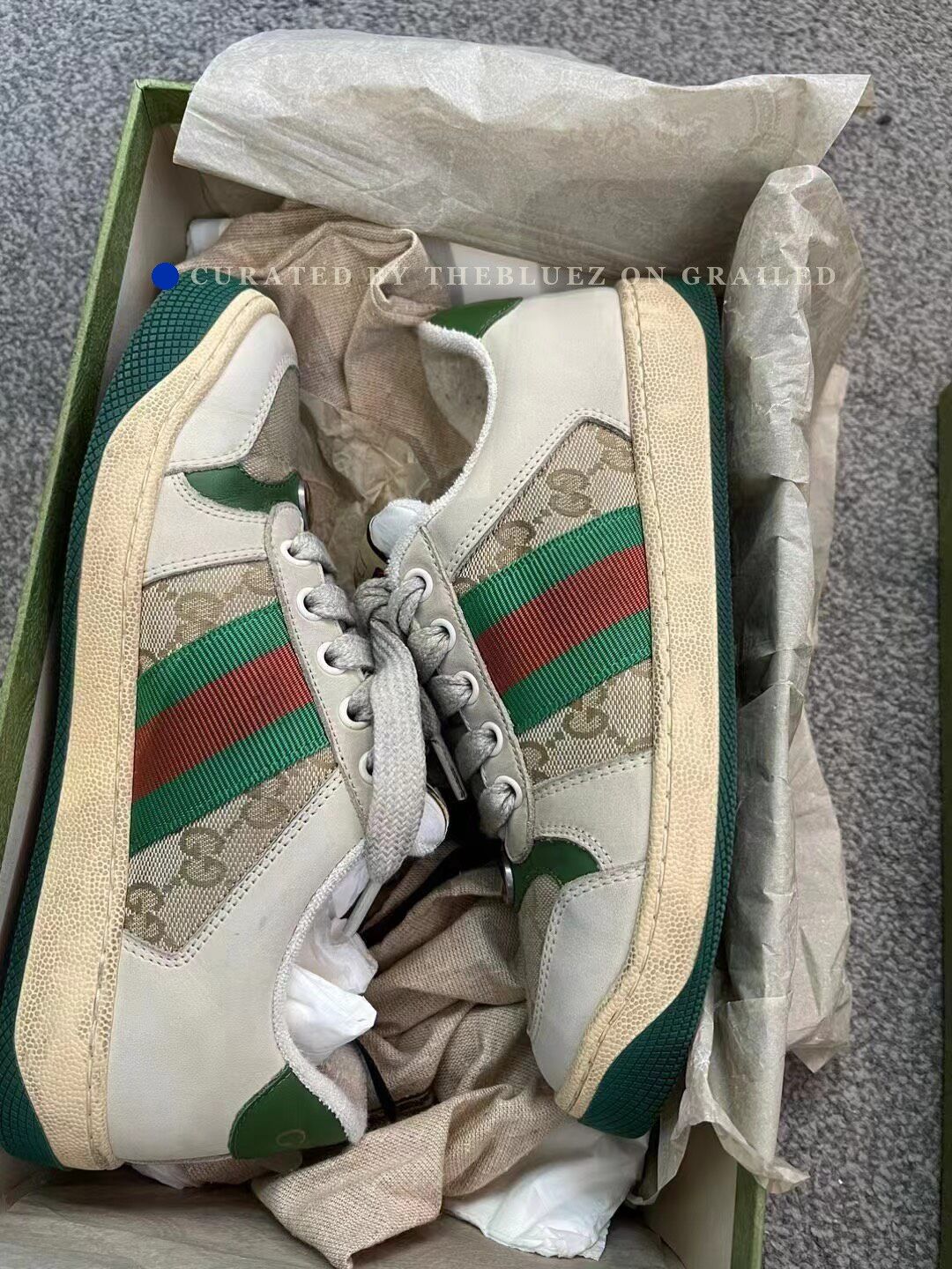 Gucci Gucci Dirty Shoes Size 35.5 Size US 4.5 / IT 34.5 - 1 Thumbnail