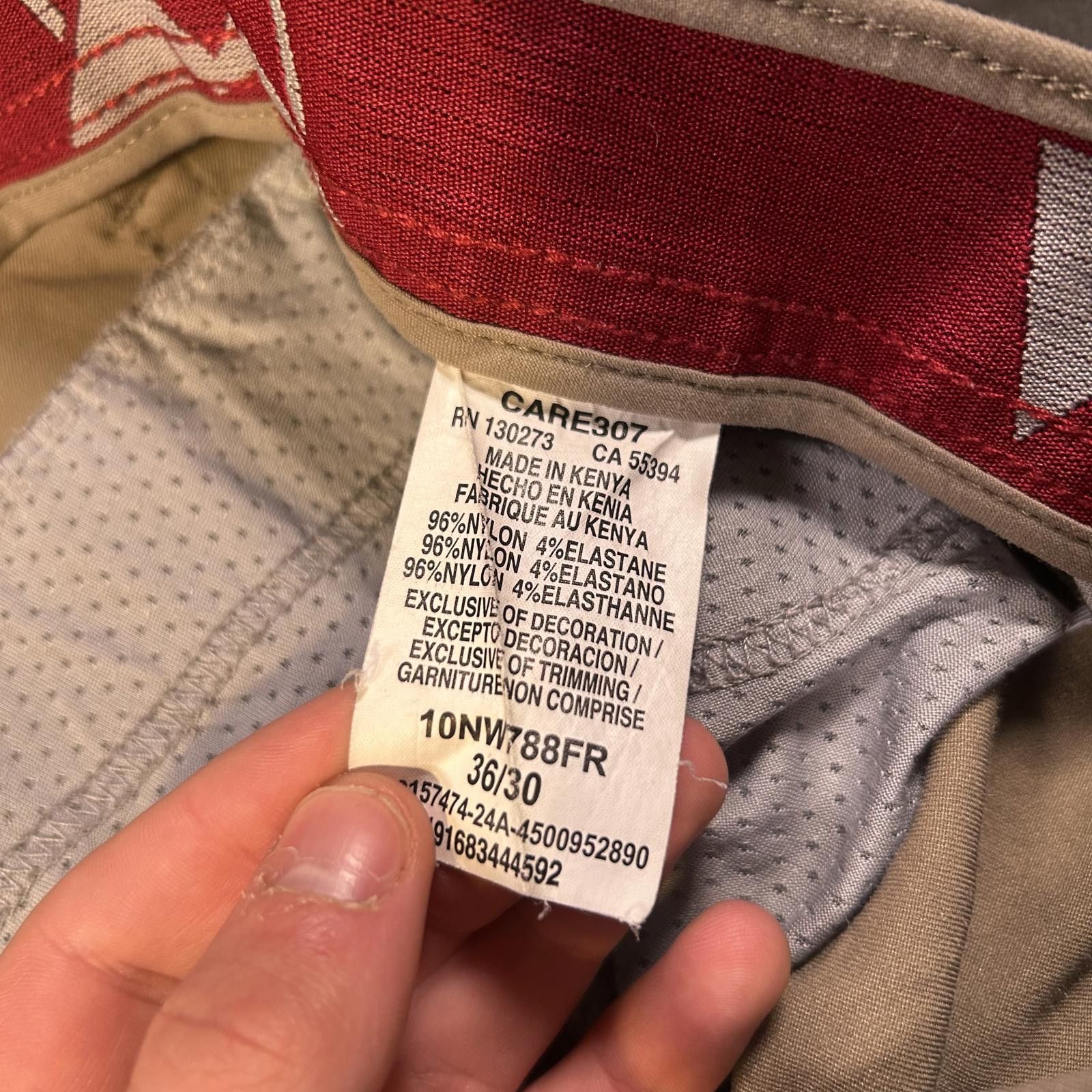 Wrangler Wrangler Men's Casual Pants Beige Size US 36 / EU 52 - 6 Thumbnail
