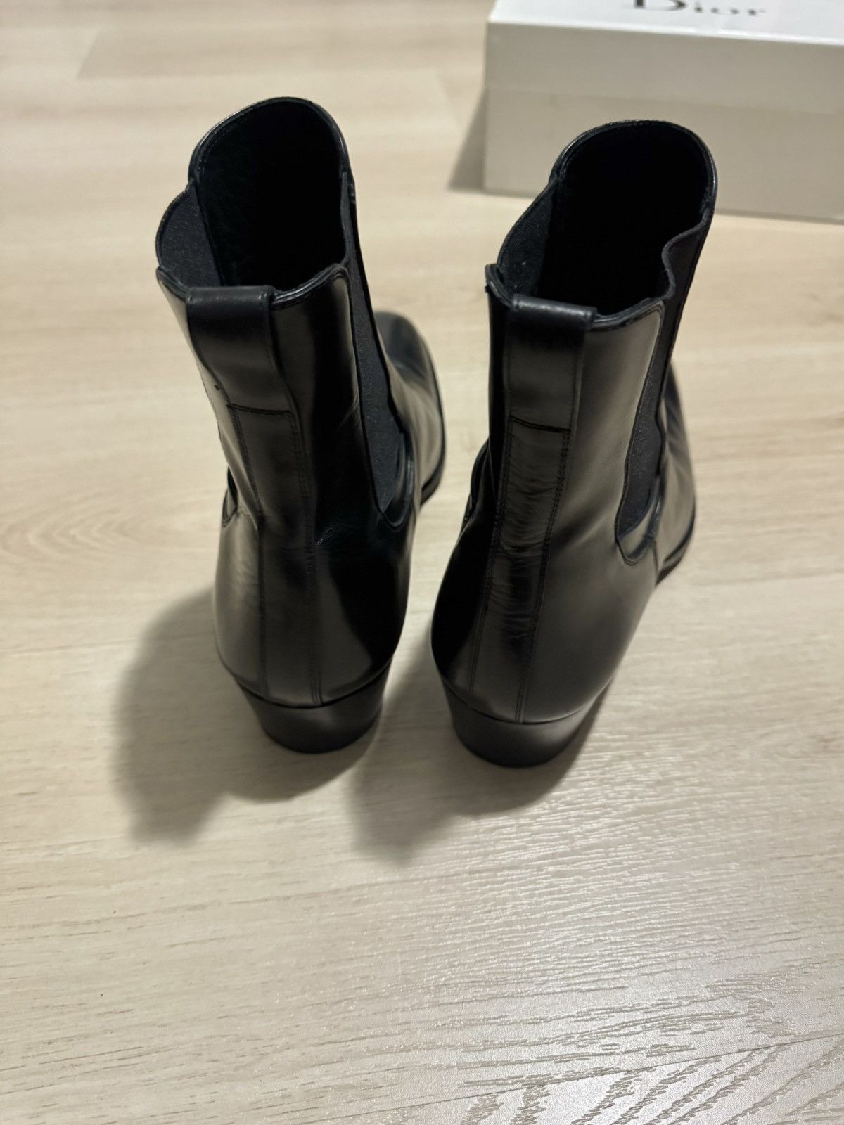Dior Dior AW06 “These Grey Days” Cuban Heel Boots Size US 9.5 / EU 42-43 - 6 Thumbnail
