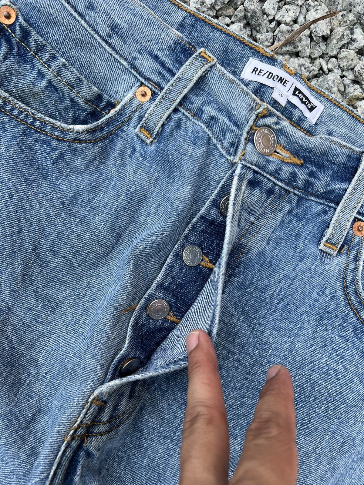 Levi's Re/done x Levis Faded Very Rare Jean Size US 27 - 8 Thumbnail