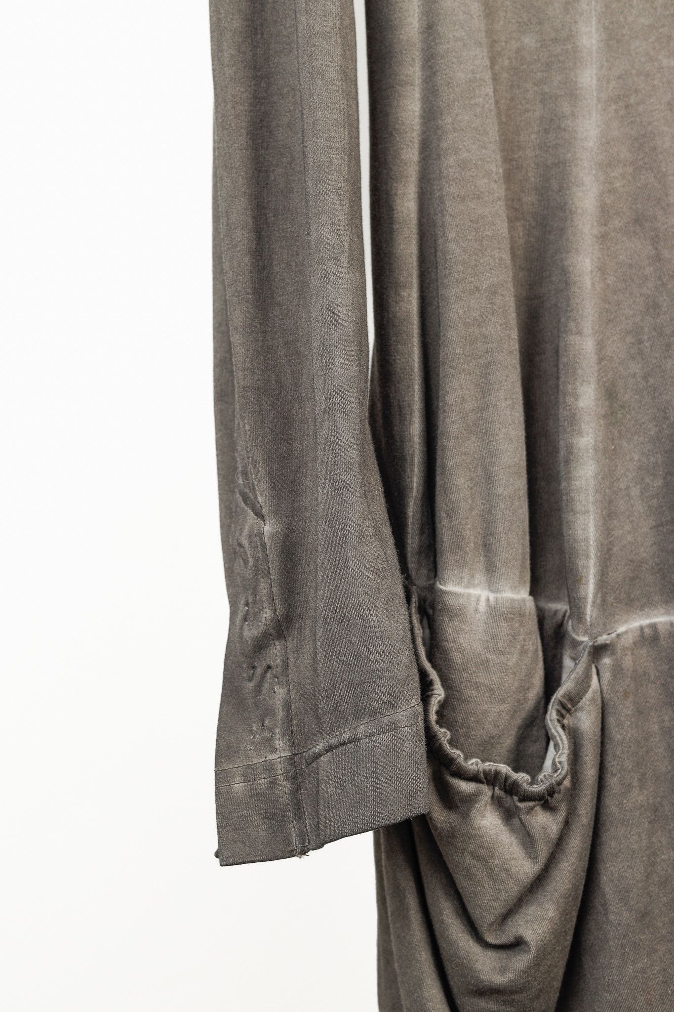 Rundholz Rundholz Distressed Brown Grey Ombre Rounded Hem Cardigan Size S / US 4 / IT 40 - 6 Thumbnail