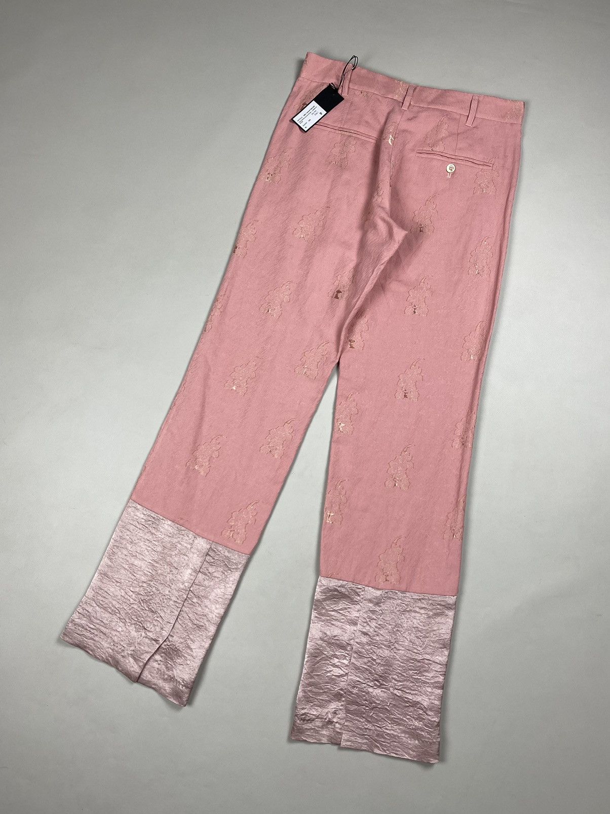 Ann Demeulemeester BNWT! Ann Demeulemeester cotton / linen wide leg dress pants Size 26" / US 2 / IT 38 - 22 Thumbnail