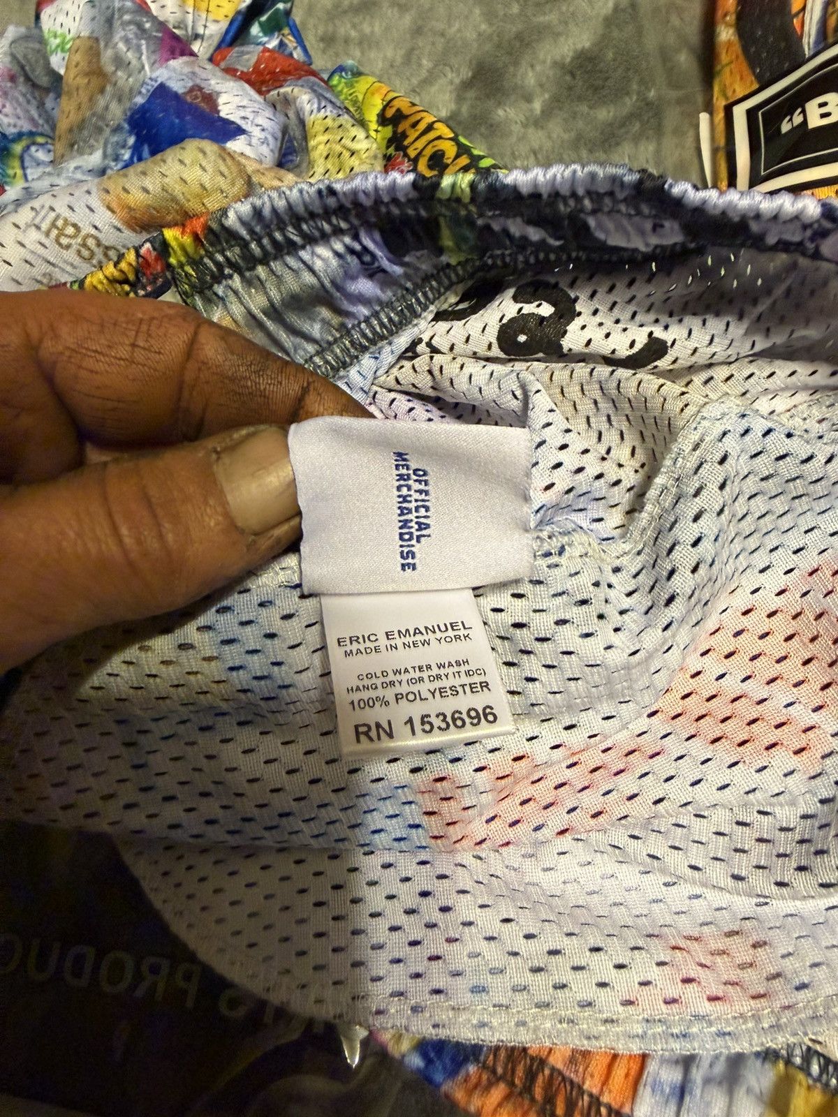 Asspizza × Eric Emanuel Eric Emanuel x Asspizza mesh shorts Size US 38 / EU 54 - 13 Thumbnail