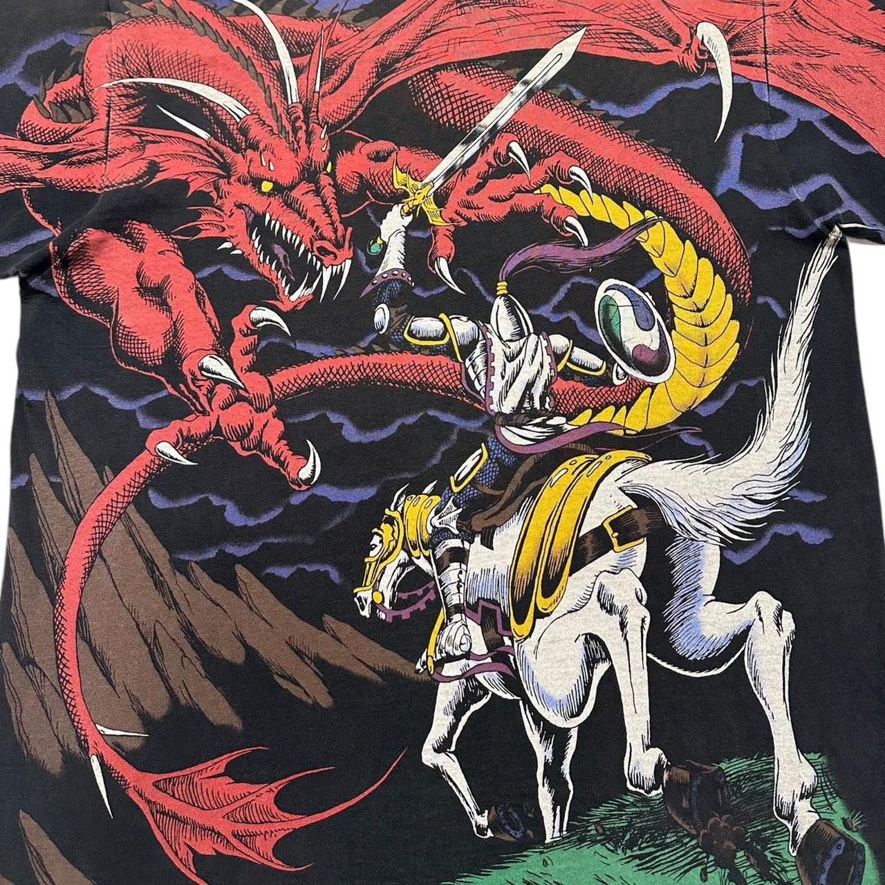Liquid Blue × Vintage Vintage Liquid Blue Dragon Knight AOP T-Shirt Size US XL / EU 56 / 4 - 6 Thumbnail