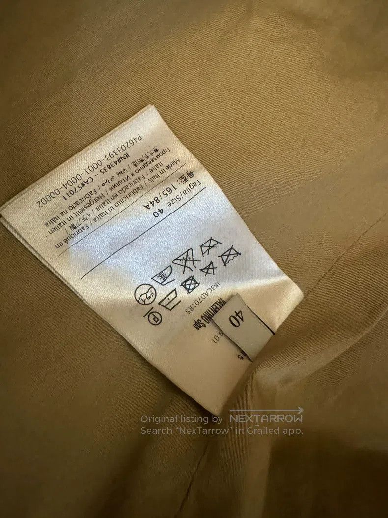 Valentino Valentino khaki coat Size S / US 4 / IT 40 - 4 Thumbnail
