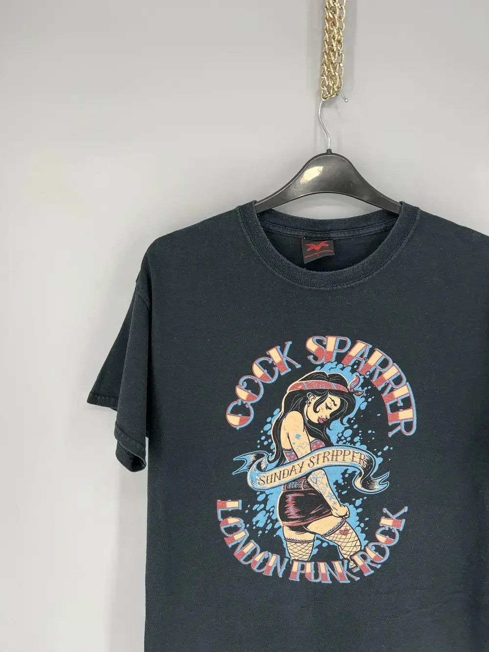 Band Tees × Vintage Vintage Y2k Cock Sparrer Punk oii t shirt Size US L / EU 52-54 / 3 - 4 Thumbnail