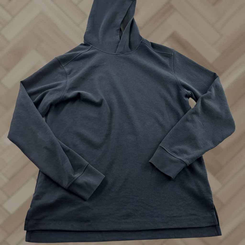 Vintage 01.Algo Performance Pullover Hoodie Mens Large Blue Sweatshirt Size US L / EU 52-54 / 3 - 1 Thumbnail
