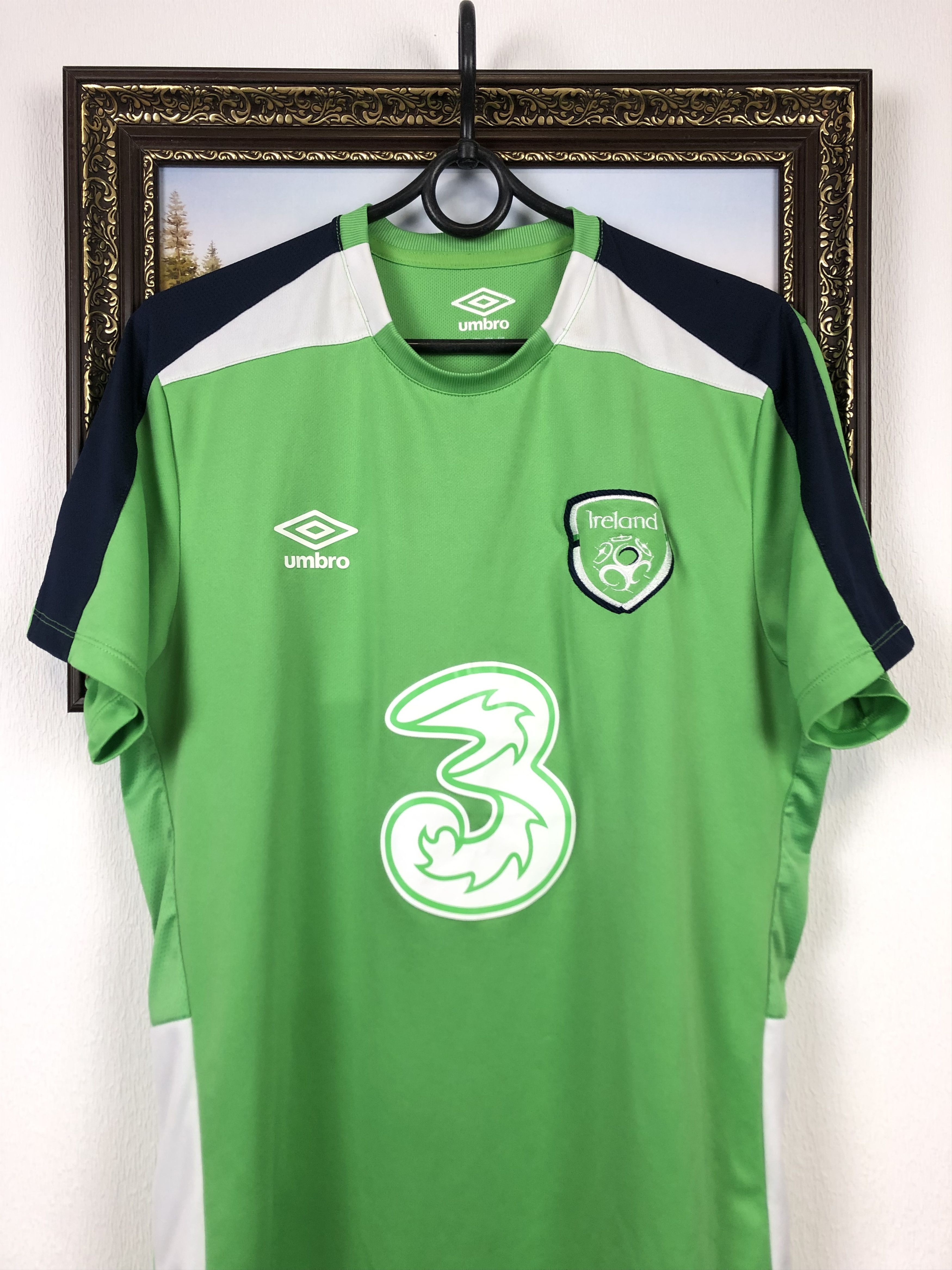 Other Republic Of Ireland Football Shirt Umbro Soccer Jersey Rare Size US M / EU 48-50 / 2 - 2 Thumbnail