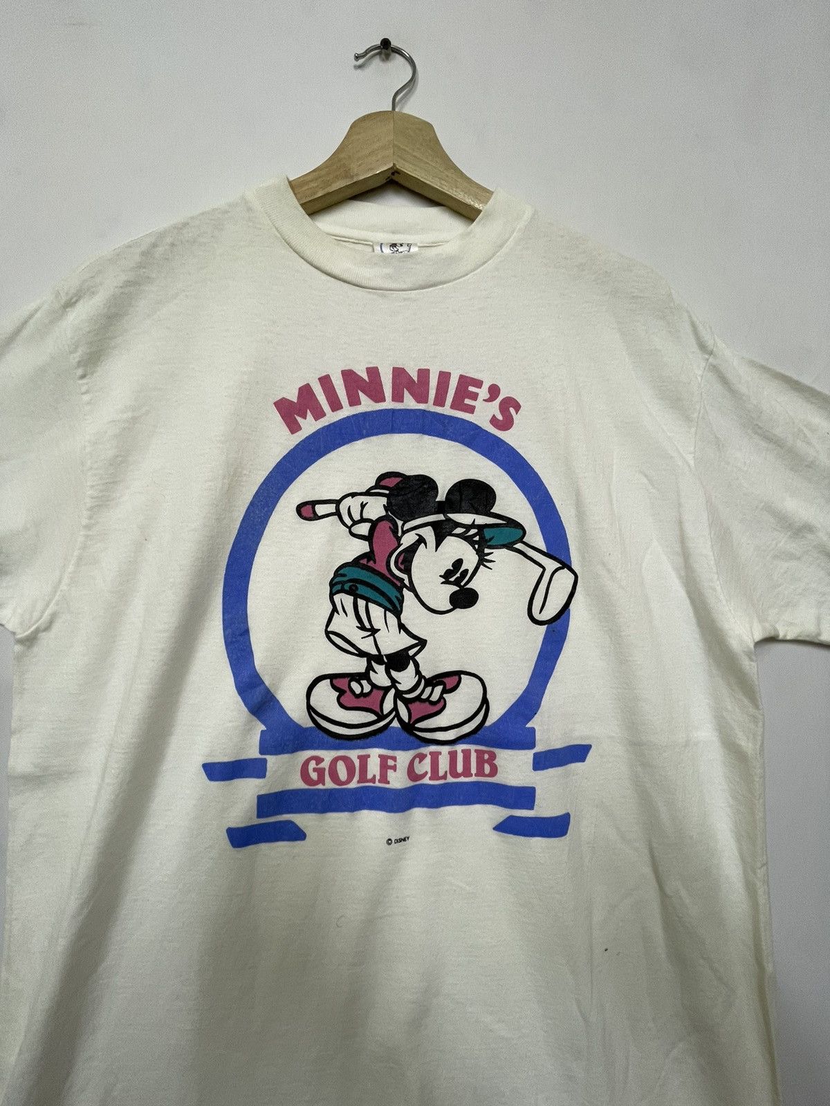 Mickey Mouse × Vintage VINTAGE MINNIE GOLF CLUB TEE Size US XL / EU 56 / 4 - 2 Thumbnail