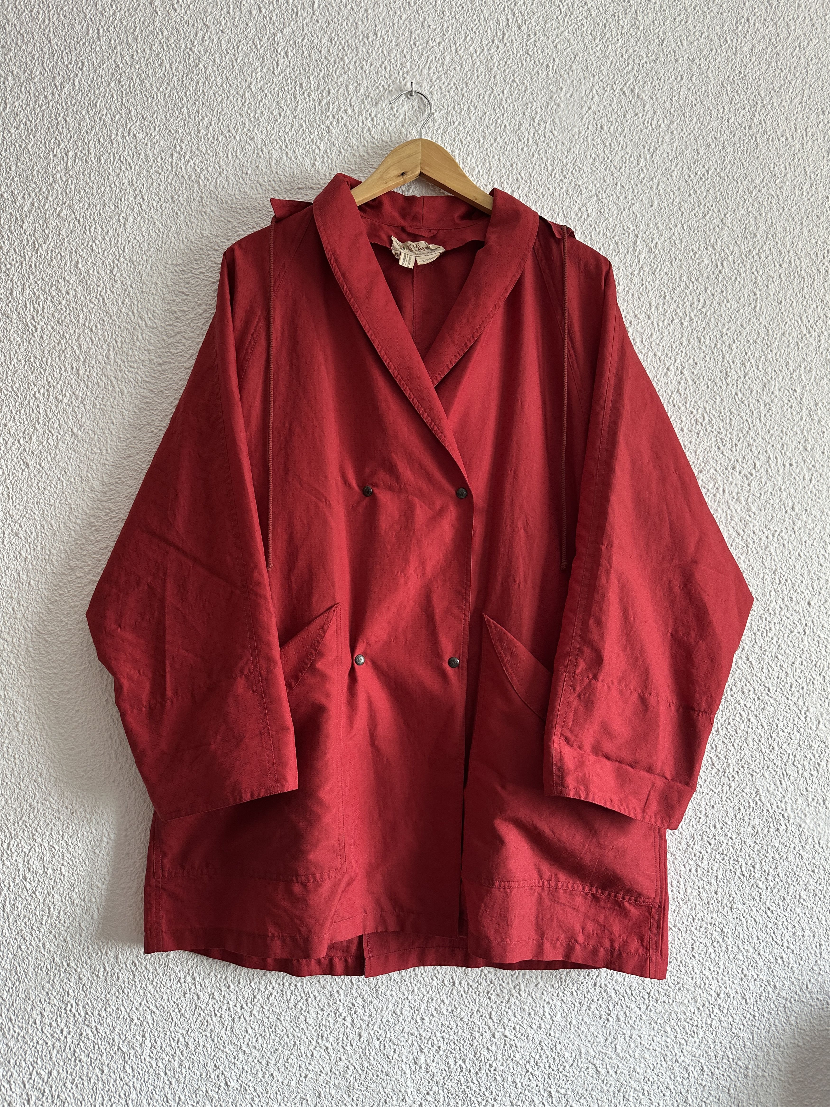 Gucci Gucci vintage rare 70s Monogram Double-Breasted poncho coat Size M / US 6-8 / IT 42-44 - 1 Thumbnail