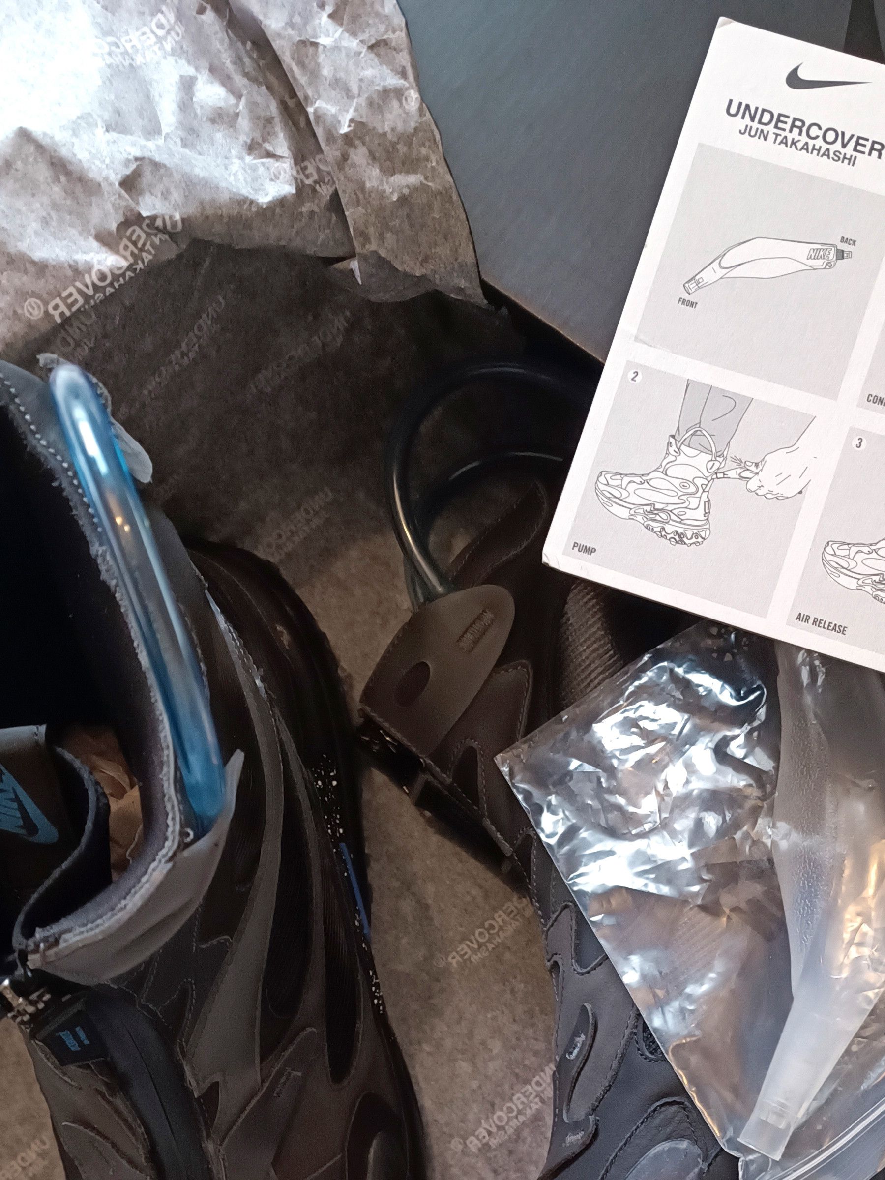 Jun Takahashi × Nike Nike React Boot 'Black Blue Nebula' Fall/Winter 2019/20 Size US 10.5 / EU 43-44 - 6 Thumbnail