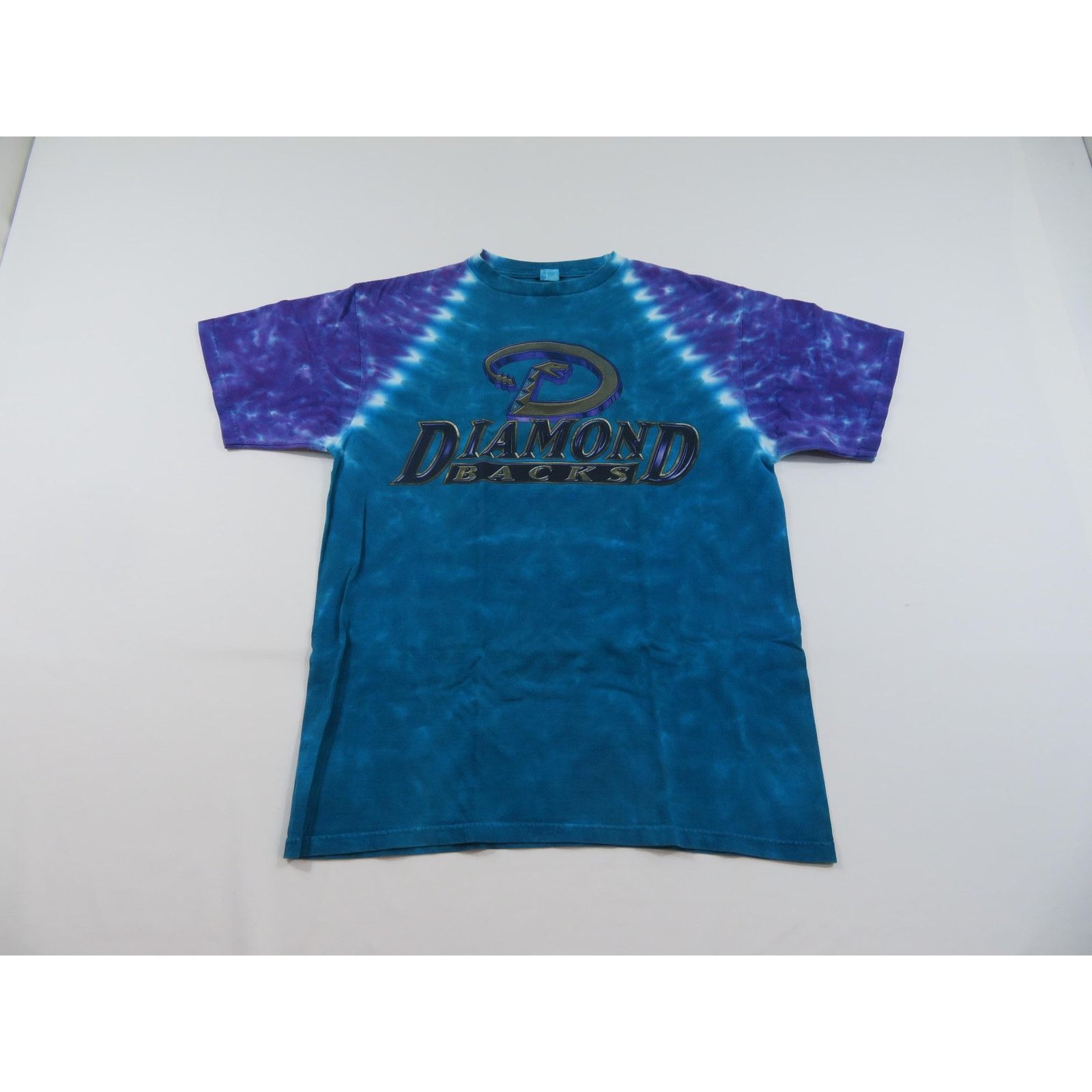 Arizona Diamondbacks Tye Dye Green Purple Black T-shirt Sz L