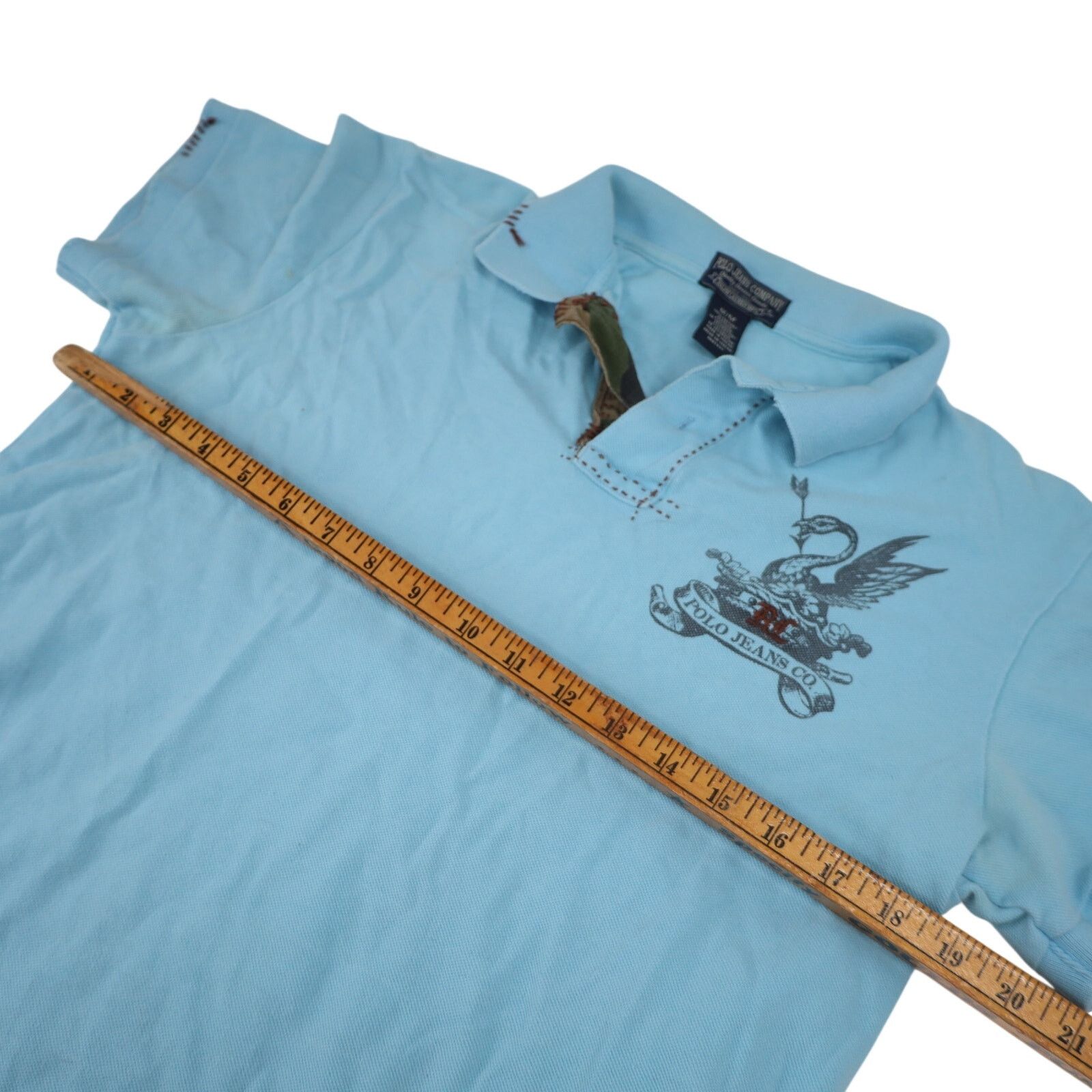 Polo Ralph Lauren Vintage Polo Jeans Co Ralph Laure Unique Crest Polo Shirts Size US M / EU 48-50 / 2 - 11 Thumbnail