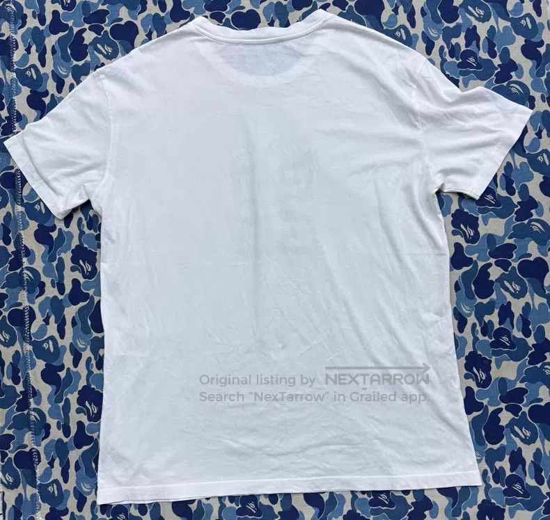 Givenchy Givenchy White Flame Logo Short Sleeve T-Shirt Size US S / EU 44-46 / 1 - 2 Thumbnail