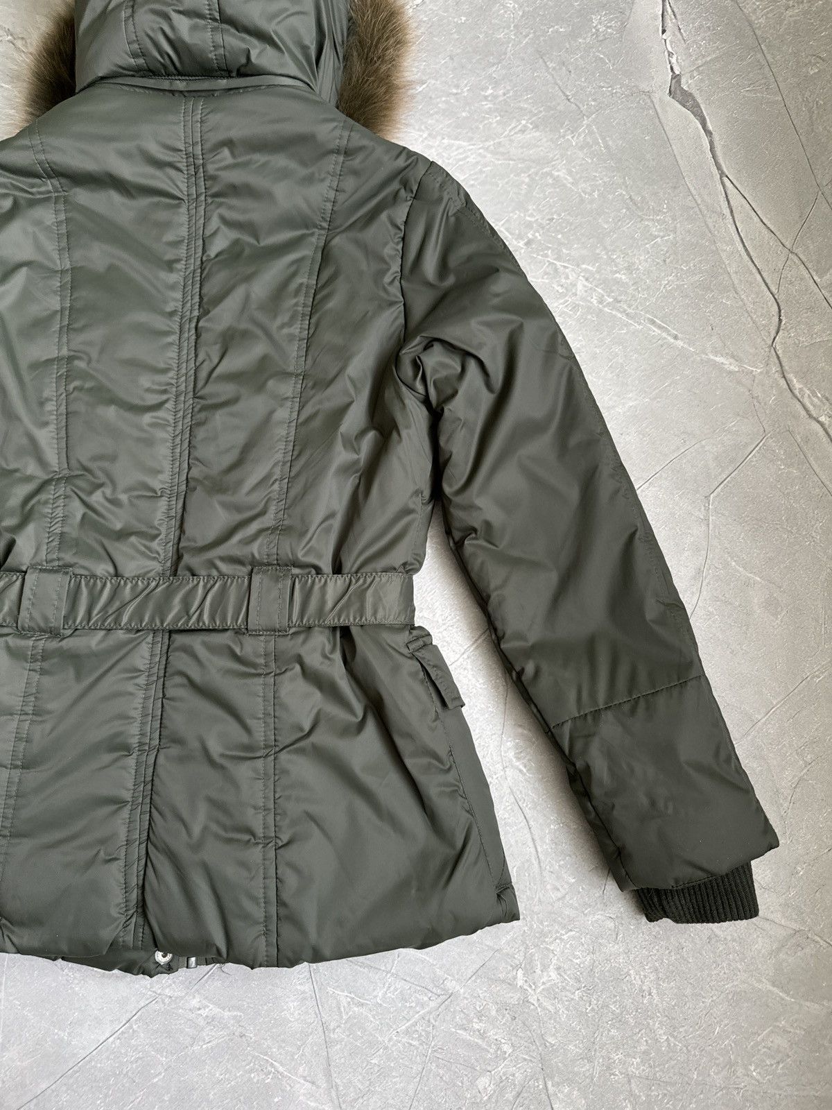 Japanese Brand Y2K Vintage Fur Hood Belted Jacket If Six Was Nine LGB Style Size M / US 6-8 / IT 42-44 - 17 Thumbnail