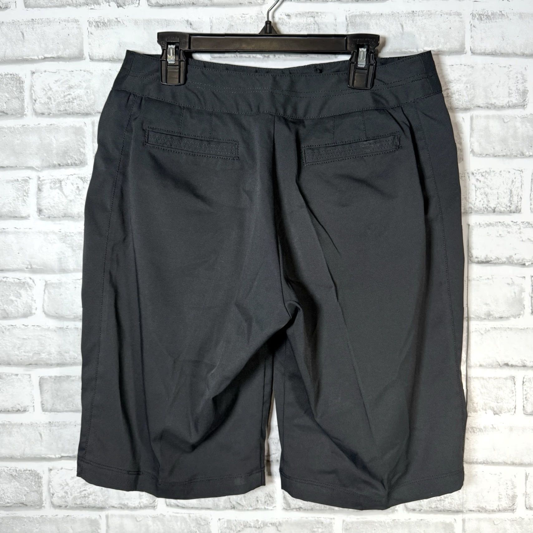Vintage Tail Black Athletic Polyester Shorts Womens 2 Size 26" / US 2 / IT 38 - 5 Thumbnail