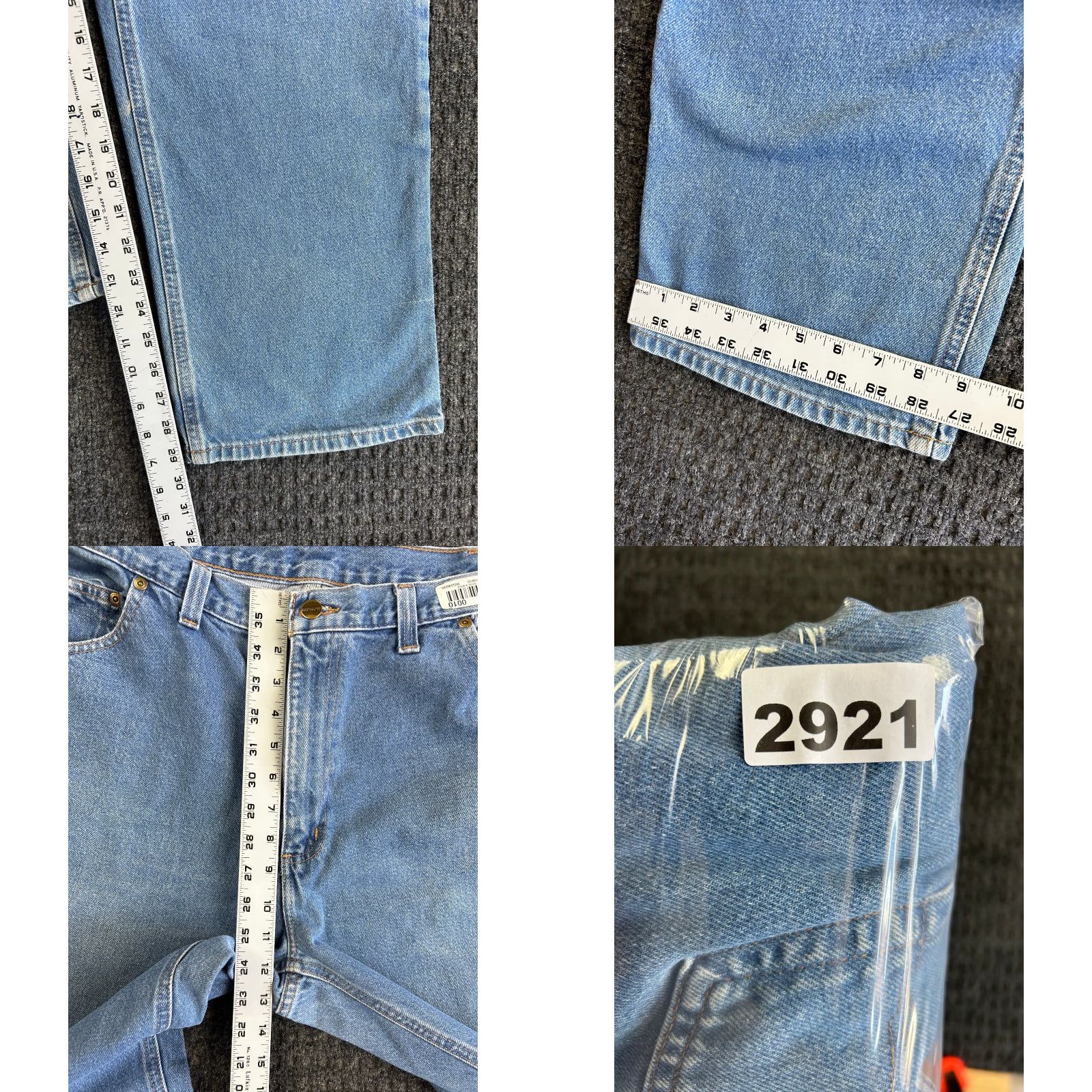 Carhartt VINTAGE Carhartt Jeans Relaxed Fit Baggy 40 x 30 Work Distressed 90s y2k Mens Jeans Blue Carhartt Size US 40 / EU 56 - 8 Thumbnail