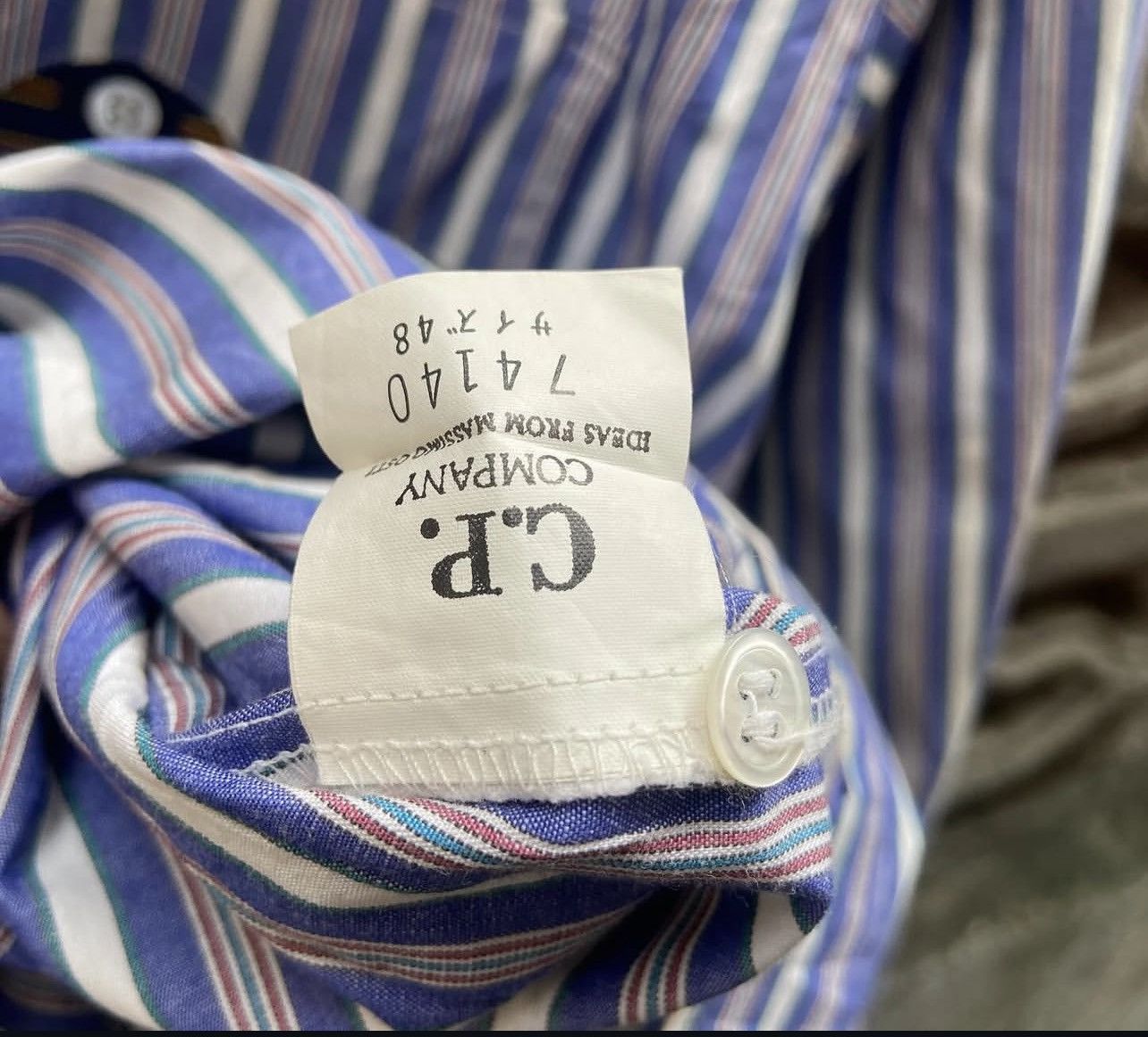 Boneville Vintage Bonevill By C.P. Company Shirt Rare Design Size US XL / EU 56 / 4 - 8 Thumbnail