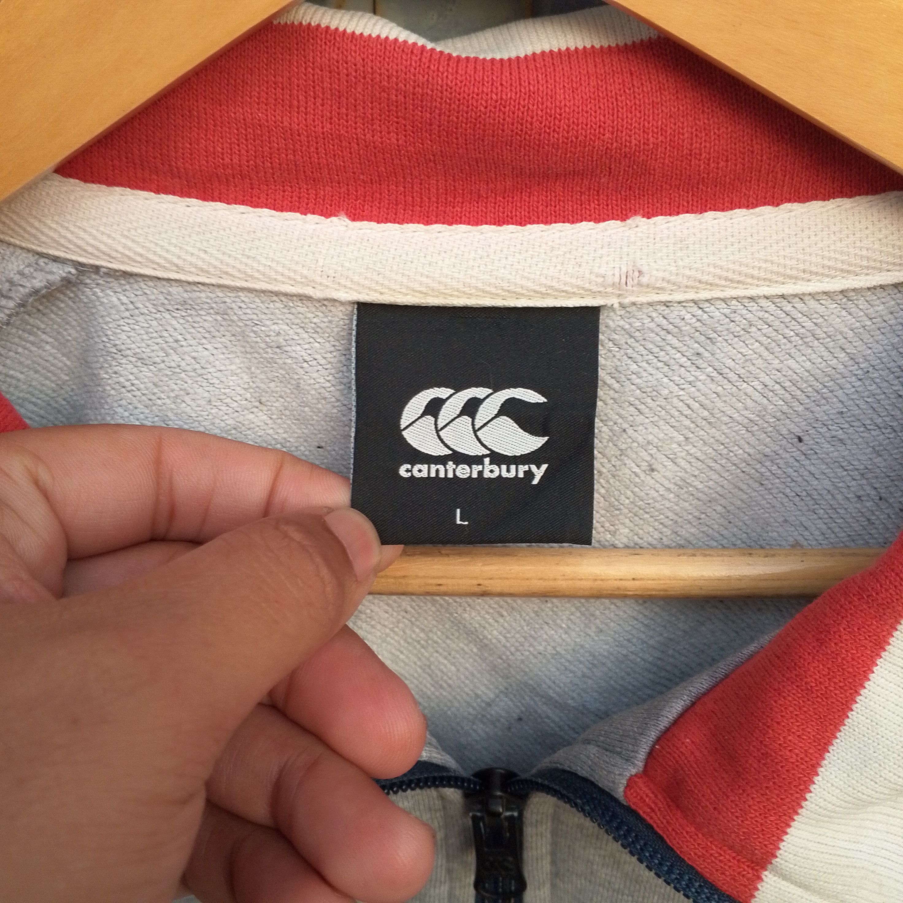 Canterbury of New Zealand Canterbury Half Zipper Sweatshirt Size US L / EU 52-54 / 3 - 6 Thumbnail