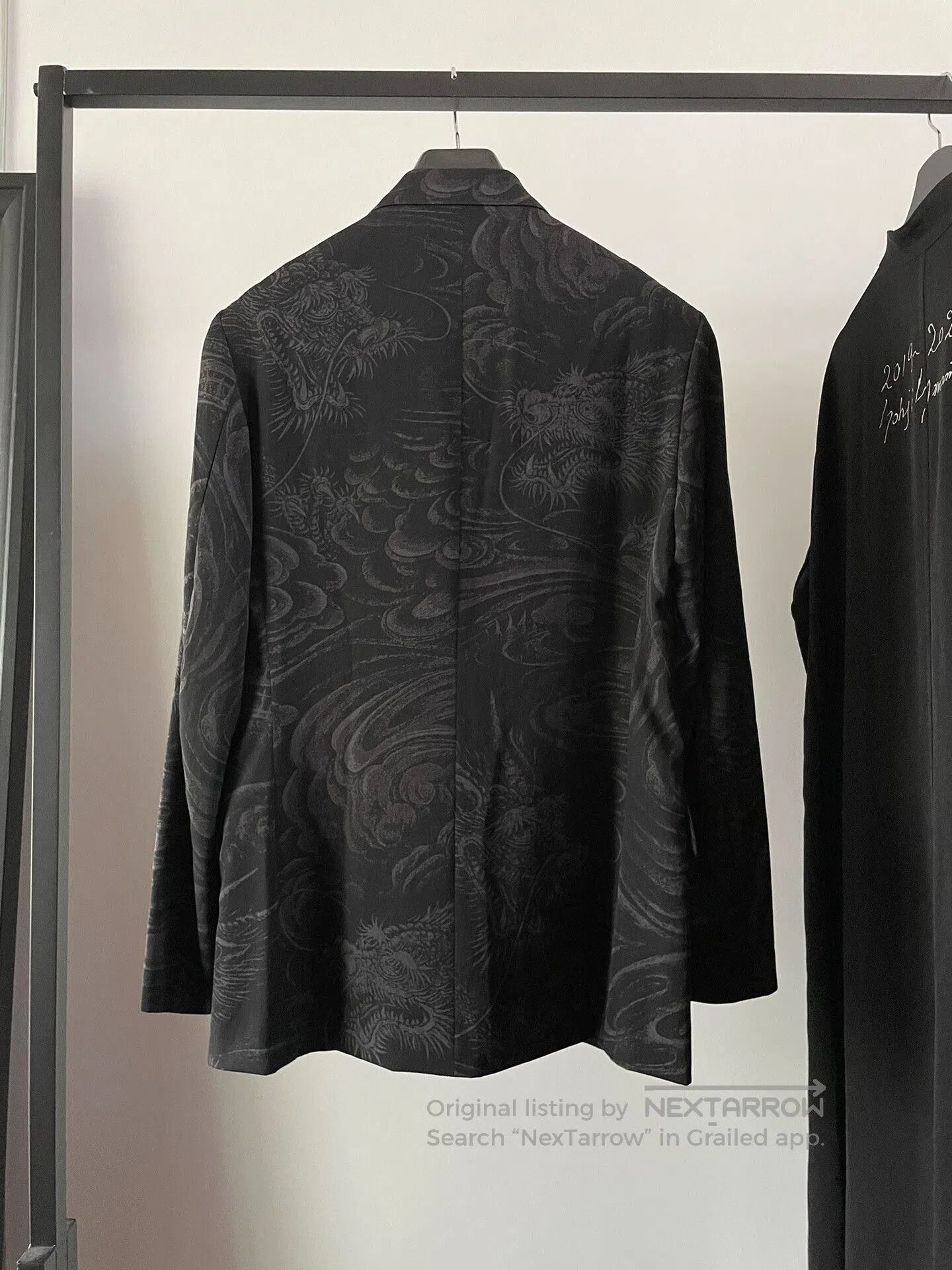 Yohji Yamamoto Yohji Yamamoto 22AW Dragon Pattern Jacket. Size US M / EU 48-50 / 2 - 4 Thumbnail