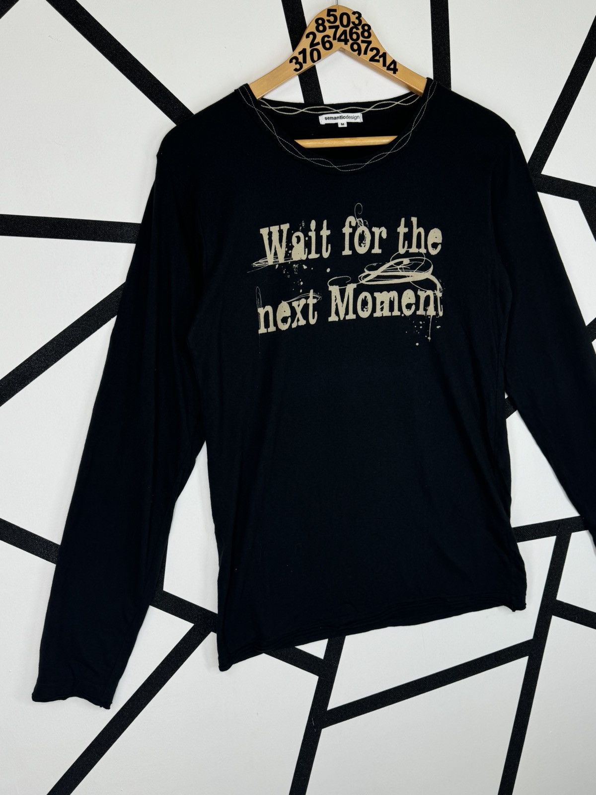 If Six Was Nine × Le Grande Bleu (L.G.B.) × semanticdesign Wait For Next Moment Semantic Design Longsleve Size US XS / EU 42 / 0 - 4 Thumbnail