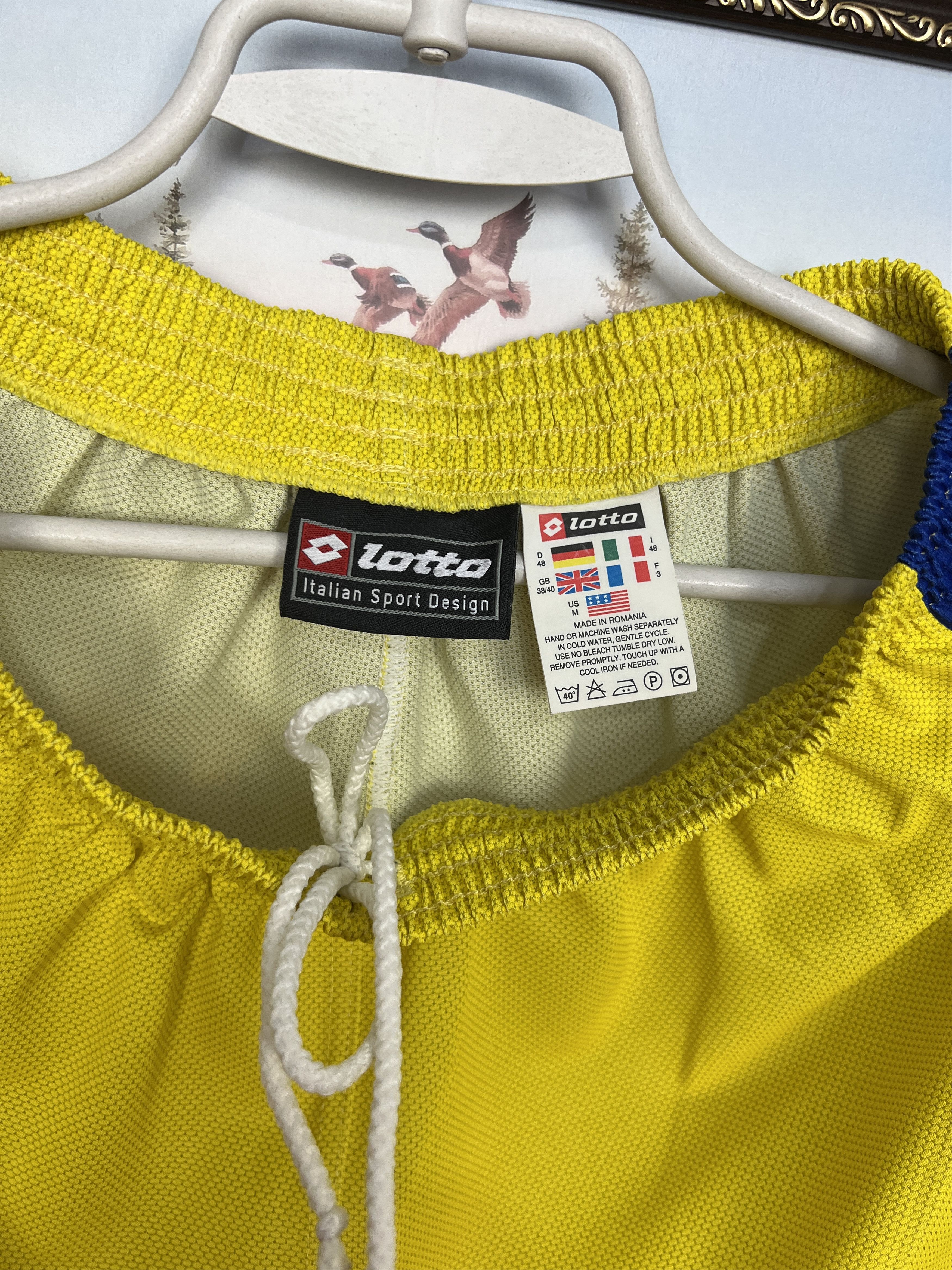 Lotto Sport Vintage 90's Chievo Verona Football Shorts Soccer Athletic Size US 32 / EU 48 - 7 Thumbnail