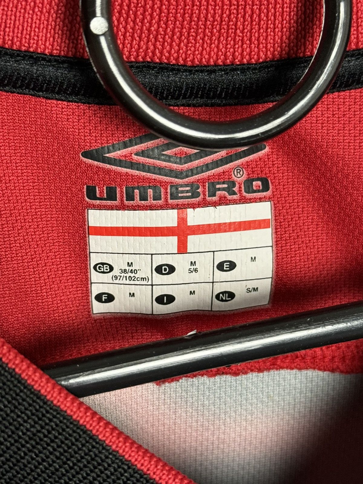 Umbro England National Team 03/05 Goalkeeper Football Jersey Size US M / EU 48-50 / 2 - 17 Thumbnail