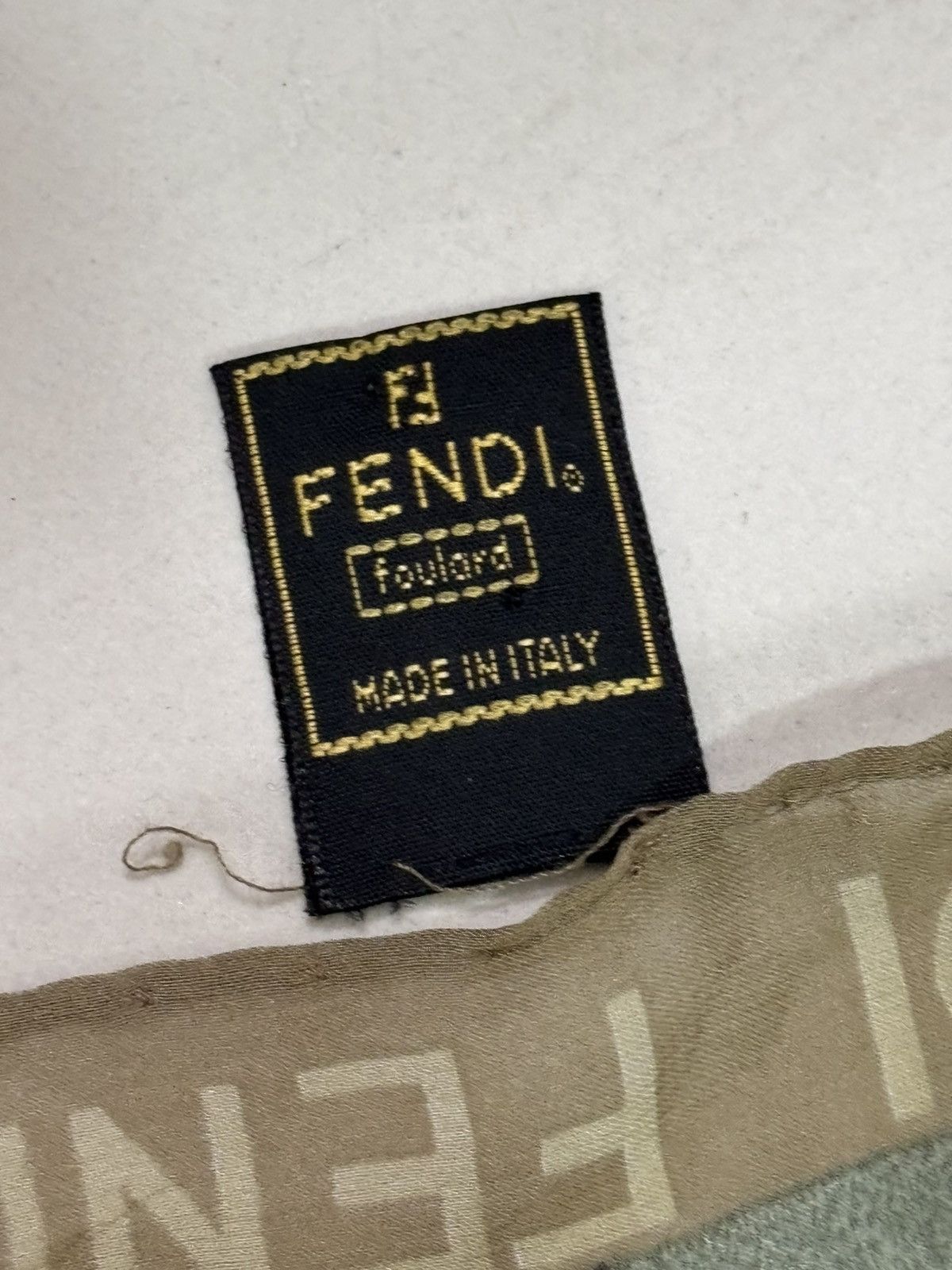 Fendi FENDI FF Monogram Vintage Scarf Size ONE SIZE - 6 Thumbnail