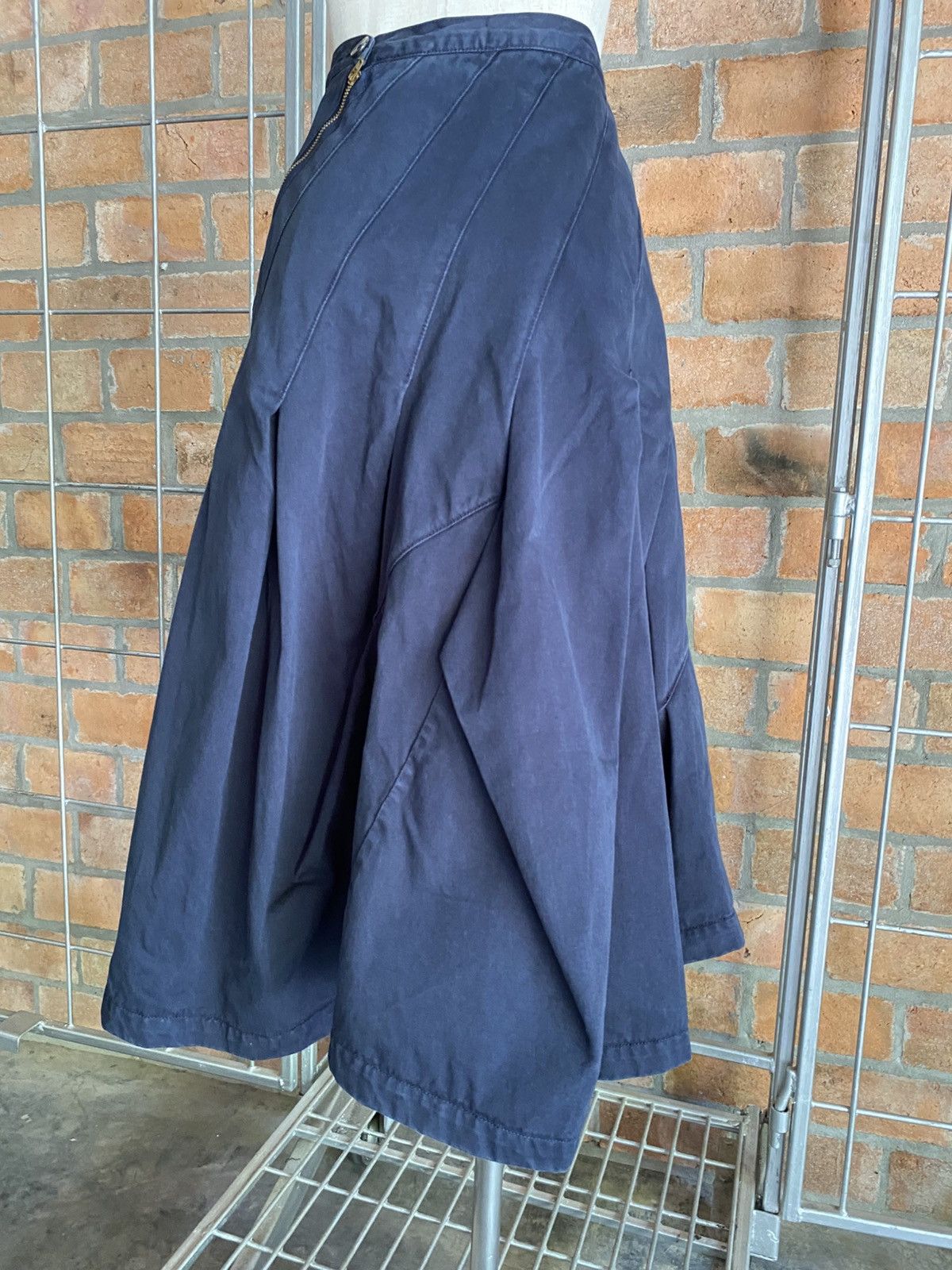 mercibeaucoup Mercibeaucoup Dark Blue Long Skirt Size 26" / US 2 / IT 38 - 3 Thumbnail