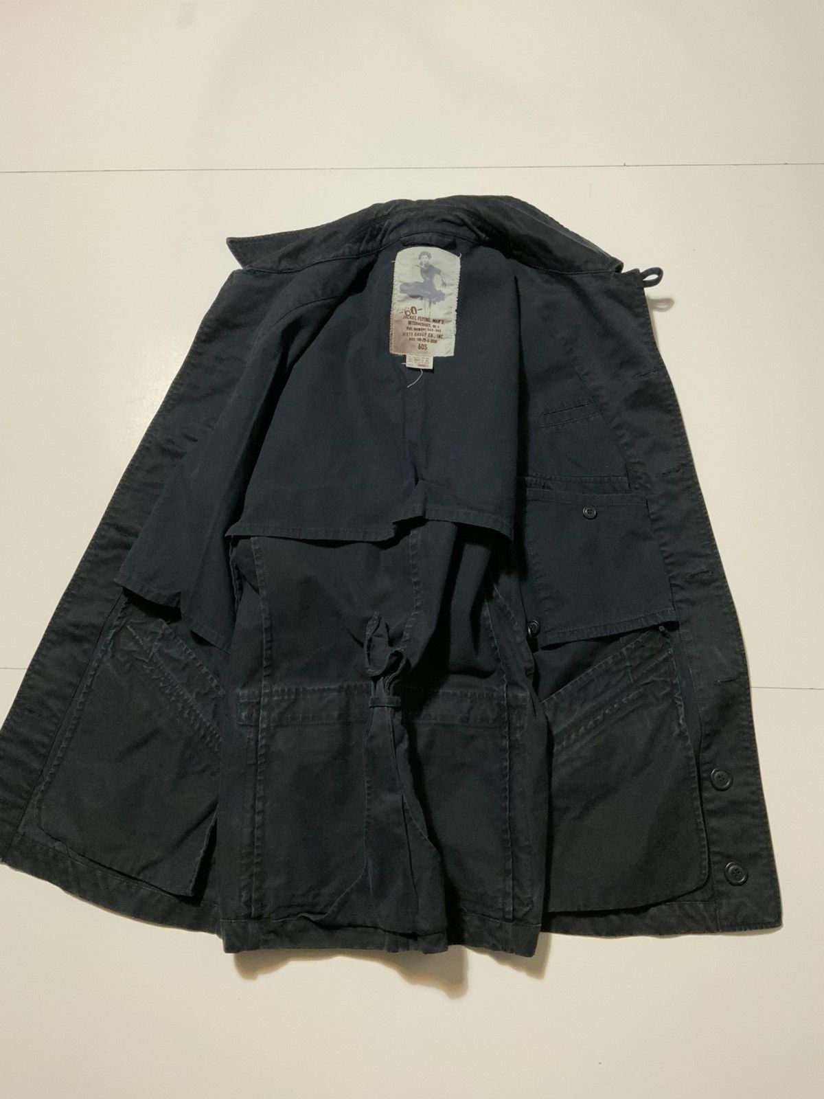 Designer × Sixty Sixty Italy Japan Military Flying Loop Collar Patch Jacket Size US S / EU 44-46 / 1 - 3 Thumbnail
