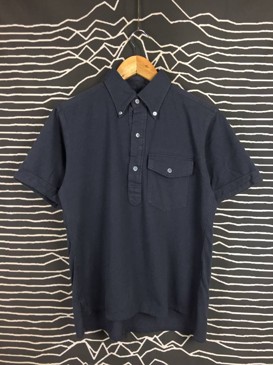 Engineered Garments Engineered Garments Popover Button Down Polo Shirt Size US XS / EU 42 / 0 - 1 Thumbnail