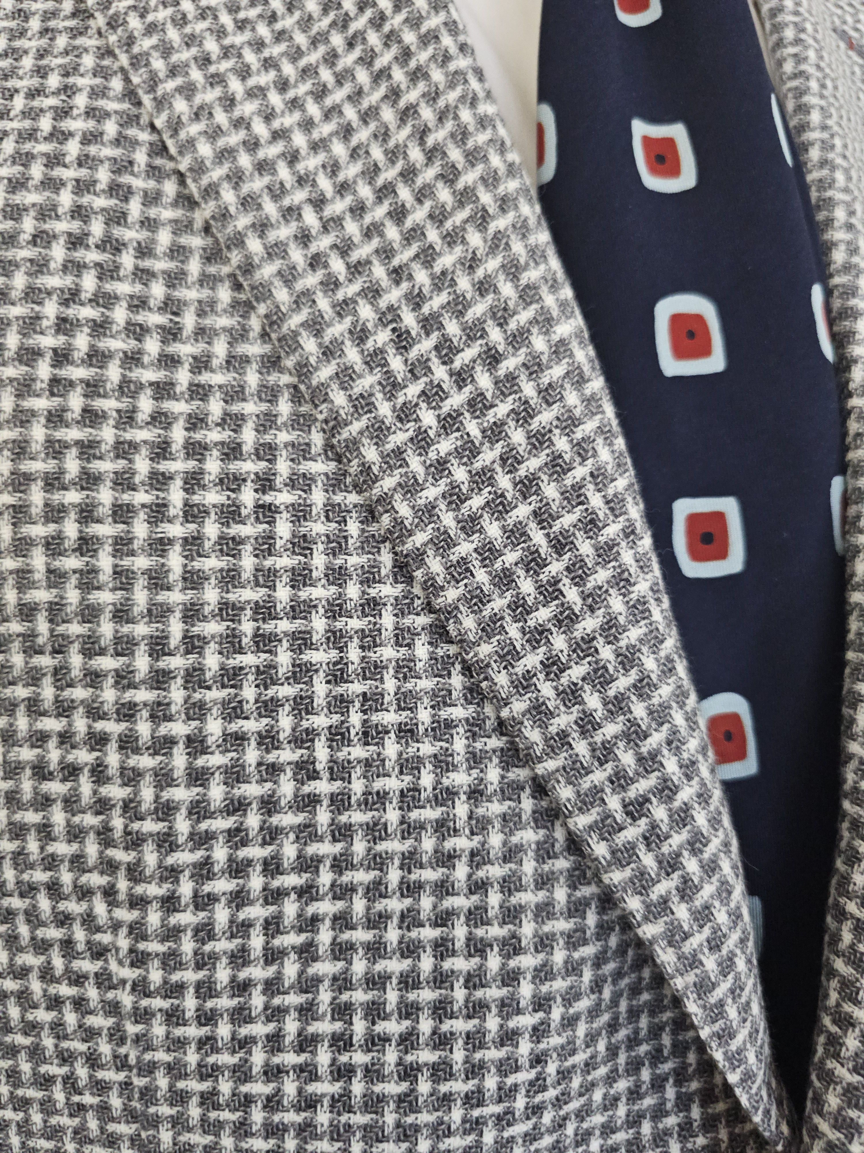 Fay NWT Fay Wool Linen Blazer Unlined Size 50 Gray Size 40R - 8 Thumbnail