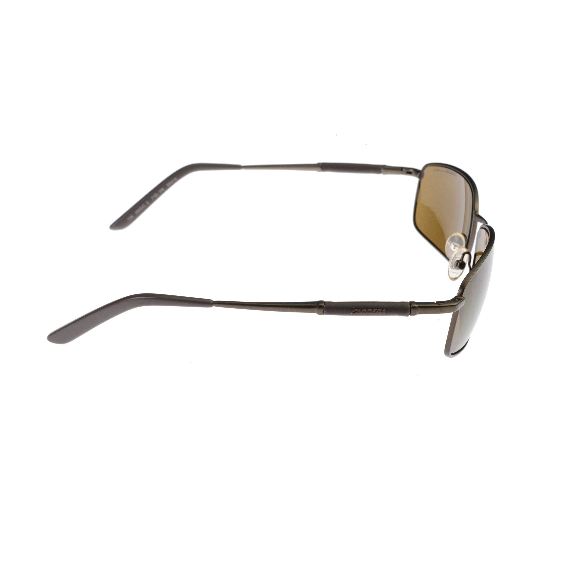 Carrera Carrera 90's Deep Brown Rectangular Frame Sunglasses Size ONE SIZE - 3 Thumbnail