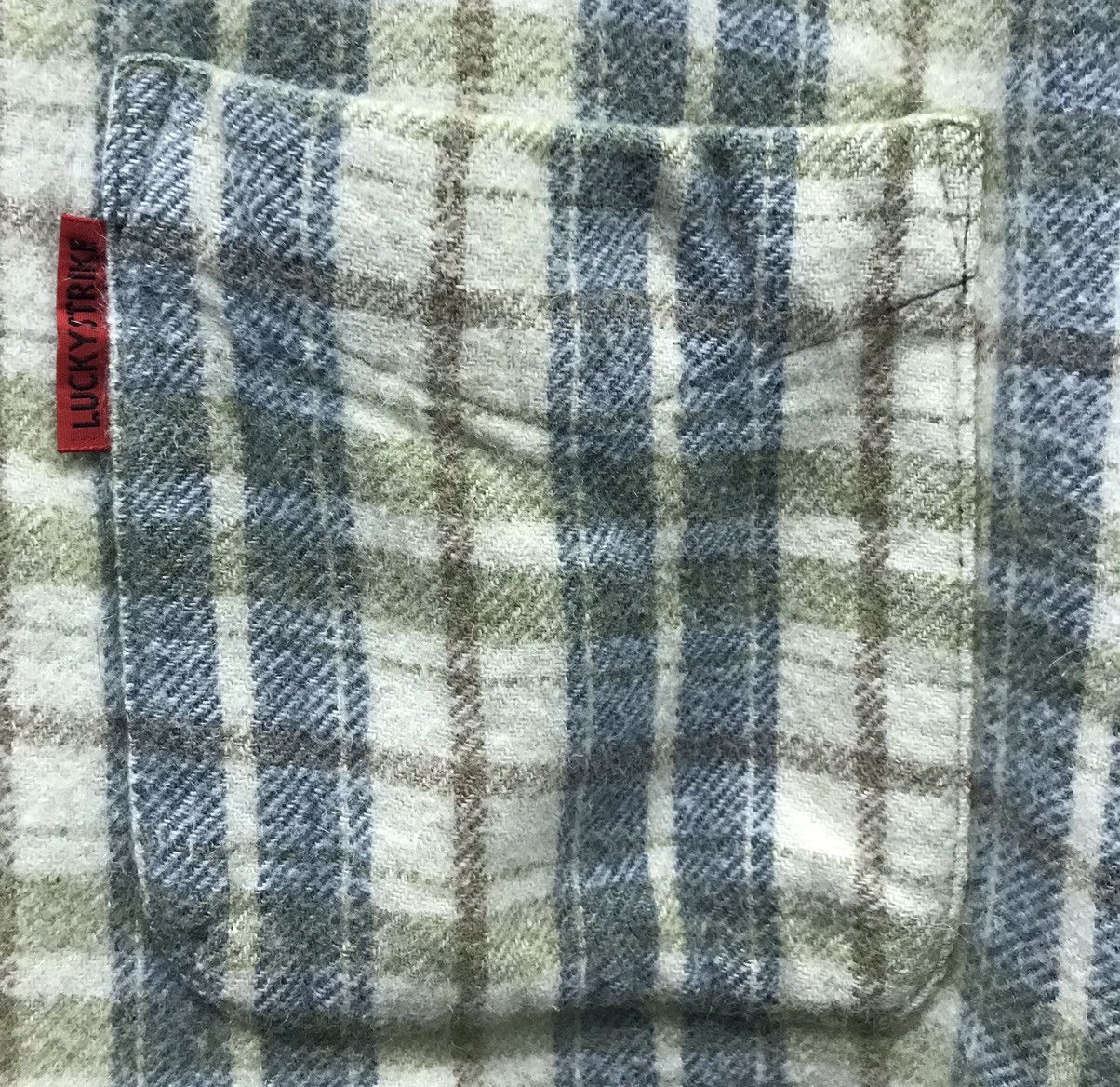 Japanese Brand × Vintage Vintage Lucky Strike Originals Long Sleeve Shirt Button Ups Size US M / EU 48-50 / 2 - 5 Thumbnail