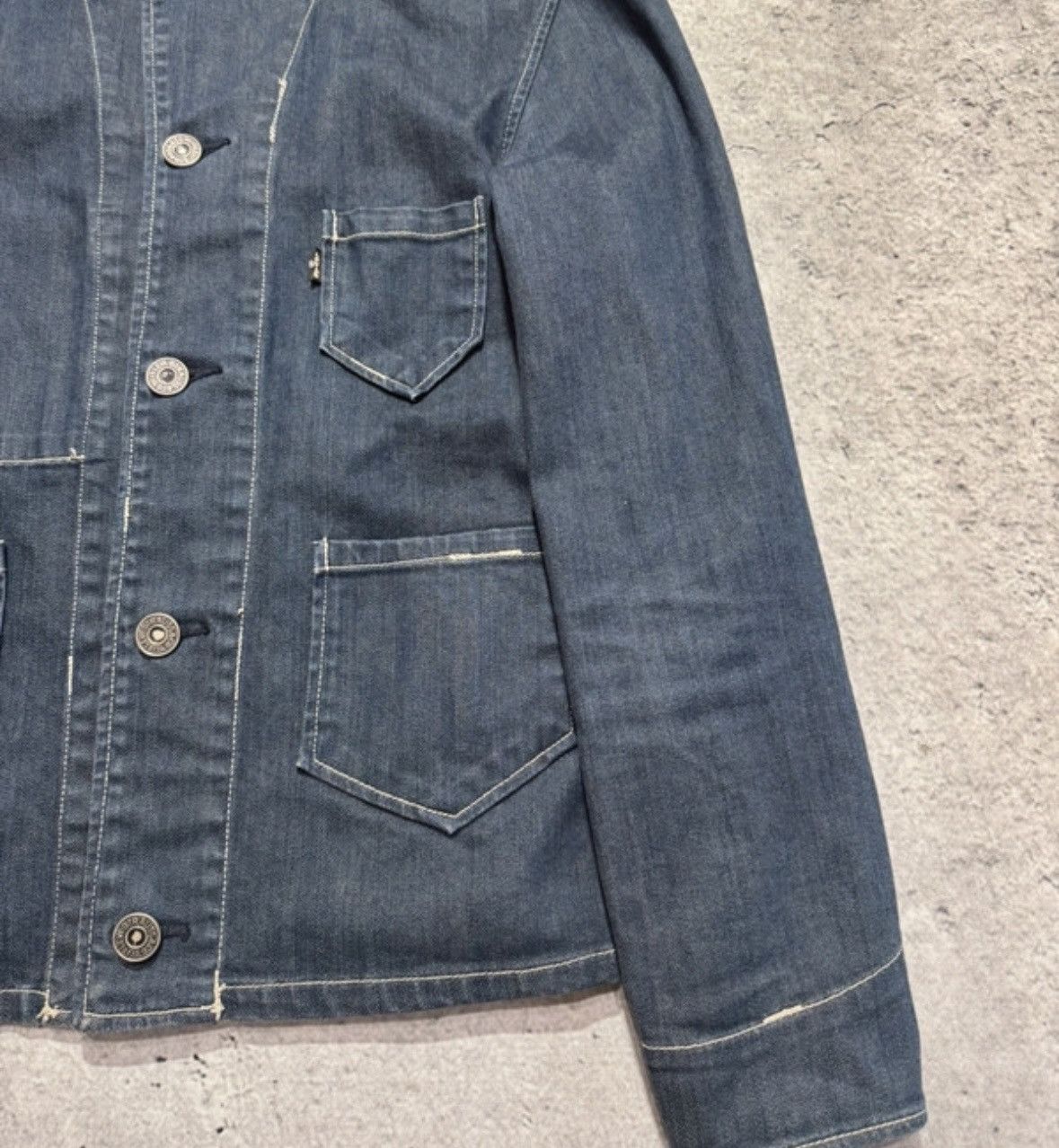 Levi's × Vintage Levi’s track denim jacket multi pocket vintage y2k 90s Size US S / EU 44-46 / 1 - 3 Thumbnail
