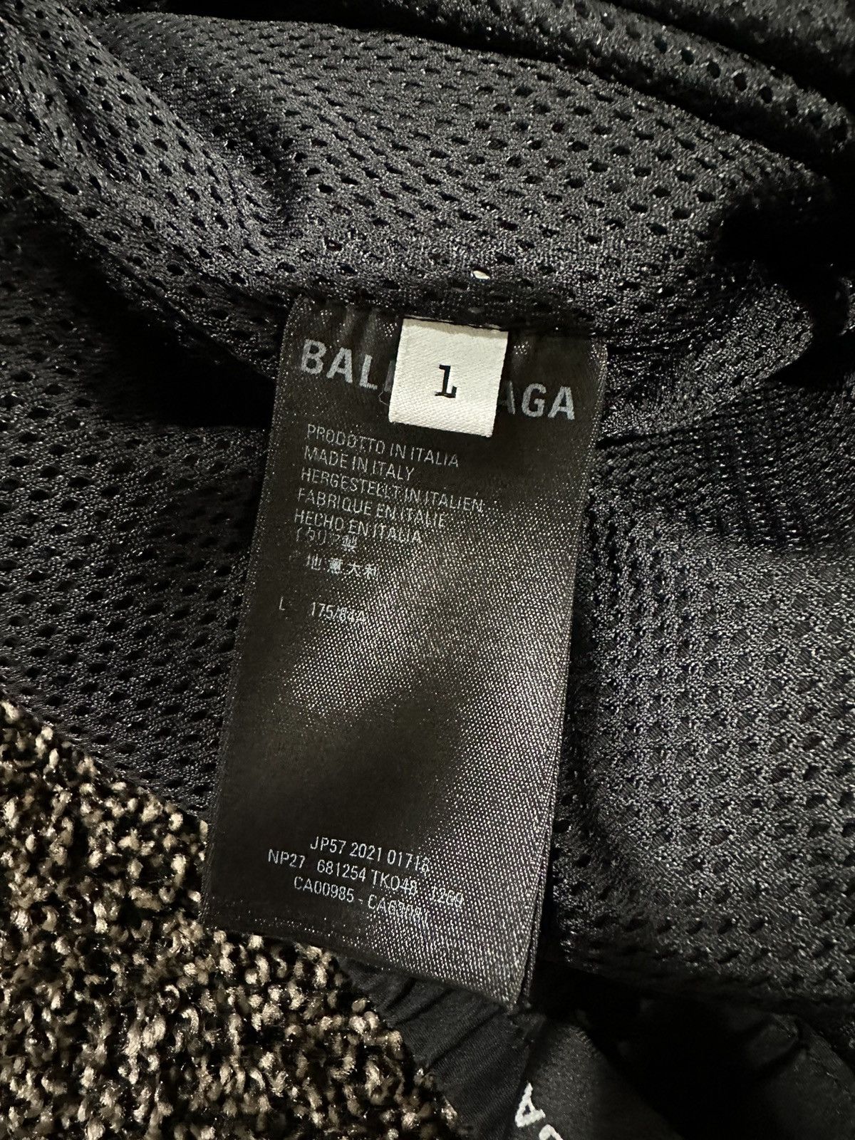 Balenciaga Balenciaga Unifit Sporty B Logo Track Black Nylon Pants Size US 34 / EU 50 - 9 Thumbnail