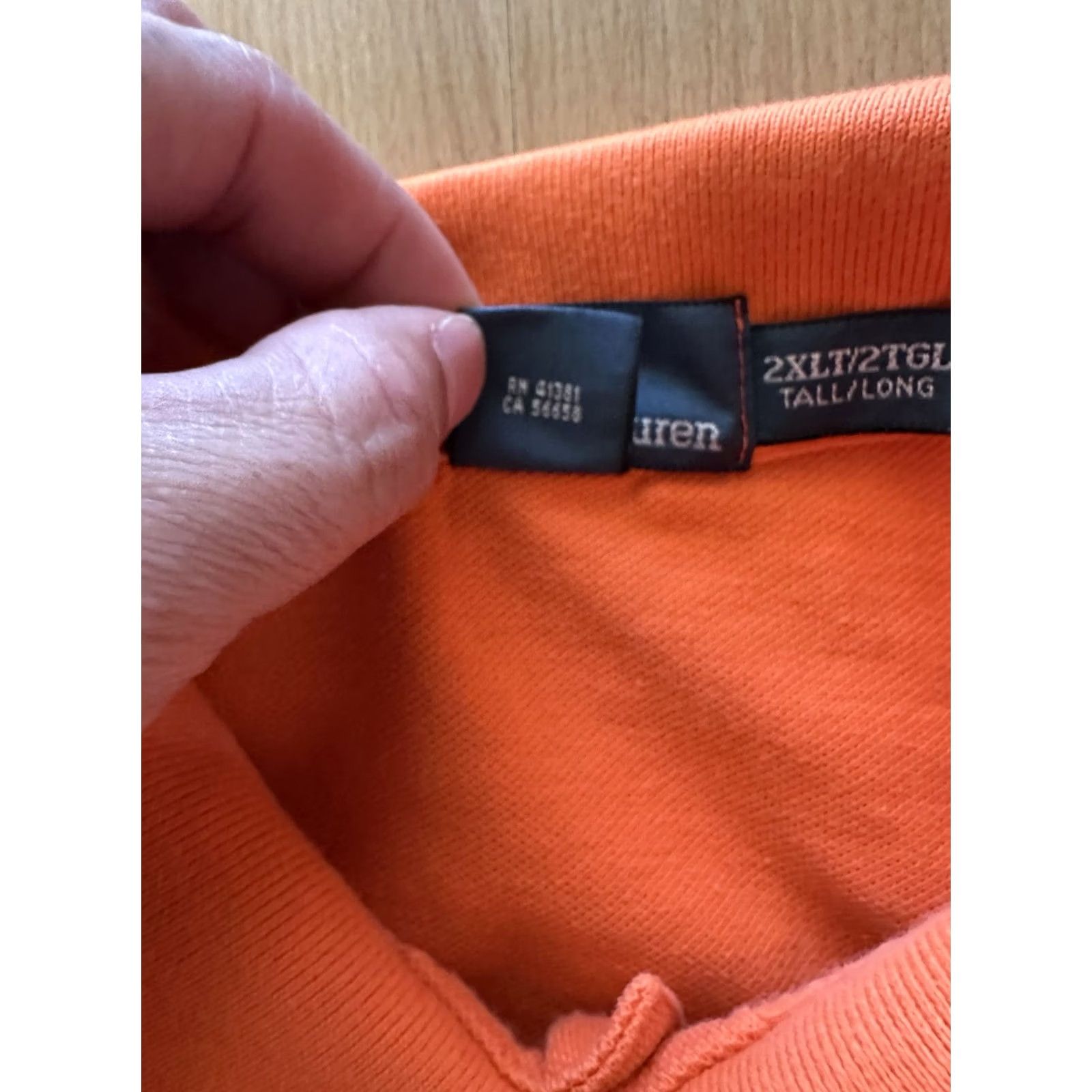 Ralph Lauren VINTAGE Ralph Lauren Great Britain London Chief Keef Polo Shirt Mens 2XL Orange Size US XXL / EU 58 / 5 - 7 Thumbnail