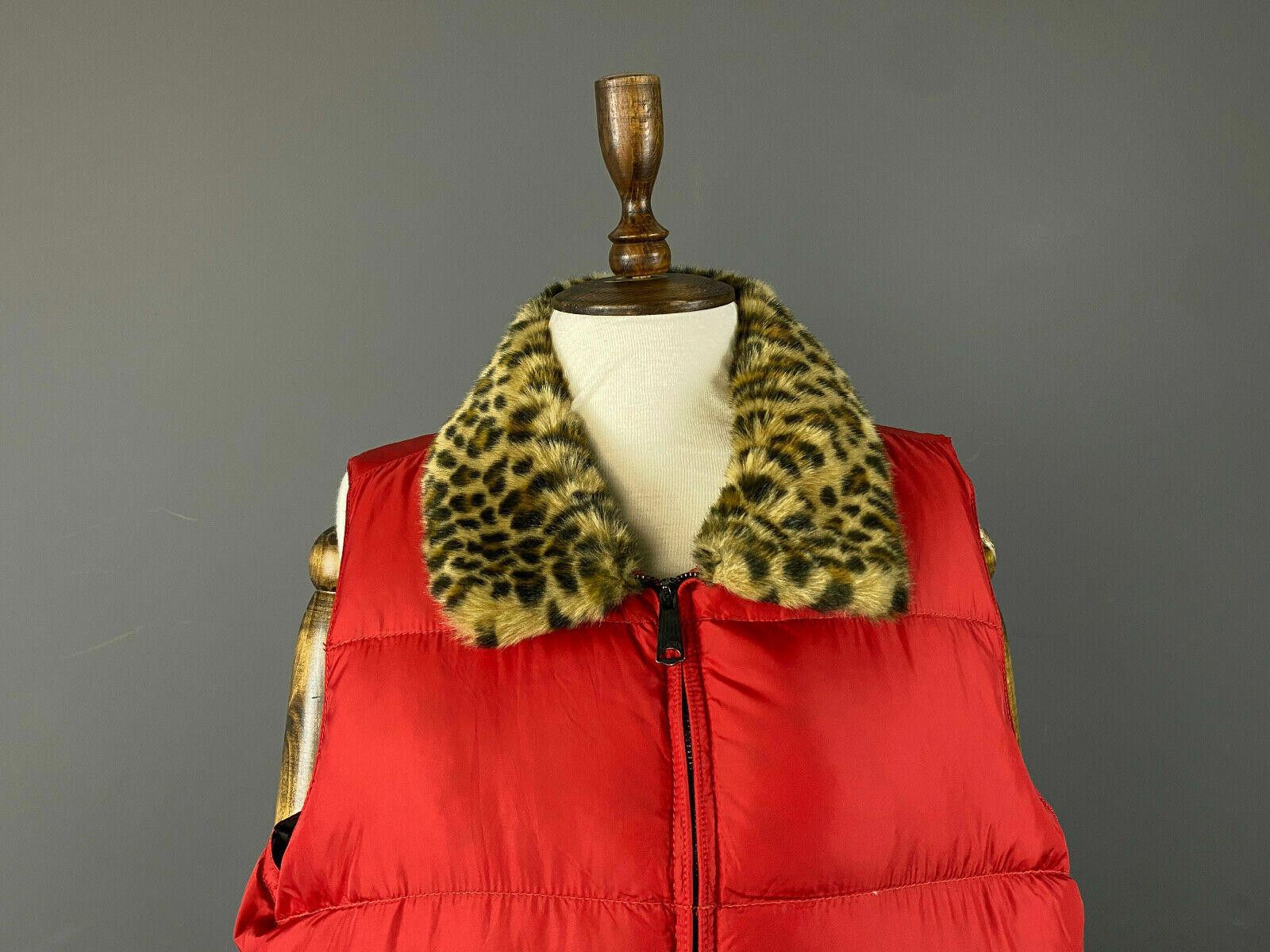 Denim & Supply Ralph Lauren Denim & Supply Ralph Lauren Red Faux Fur Jacket Size XL Size XL / US 12-14 / IT 48-50 - 2 Thumbnail