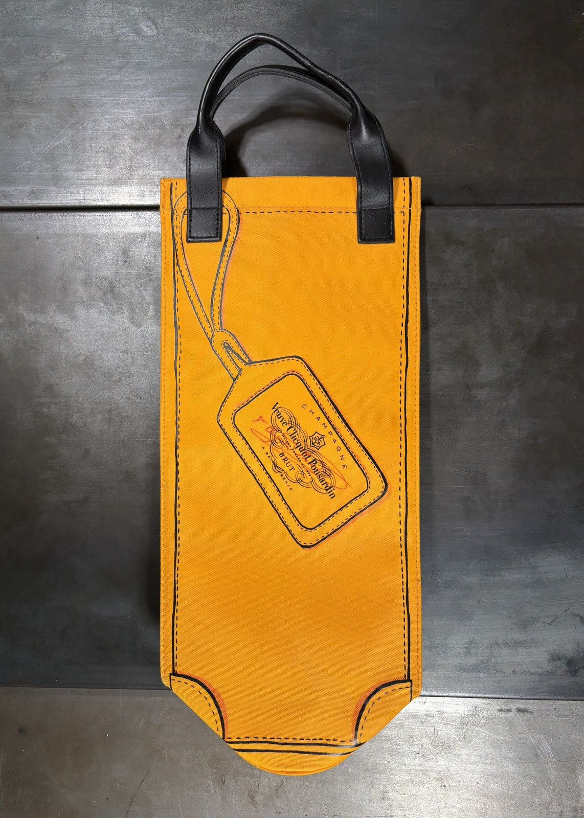 Vintage Veuve Clicquot Bottle Bag Cooler Wine Sleeve Beer Cozy Size ONE SIZE - 4 Thumbnail