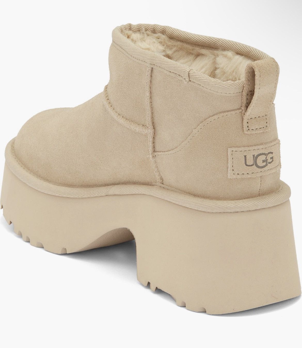 Ugg UGG Classic Ultra Mini New Heights Platform Boot MDSD Size US 8 / IT 38 - 3 Thumbnail