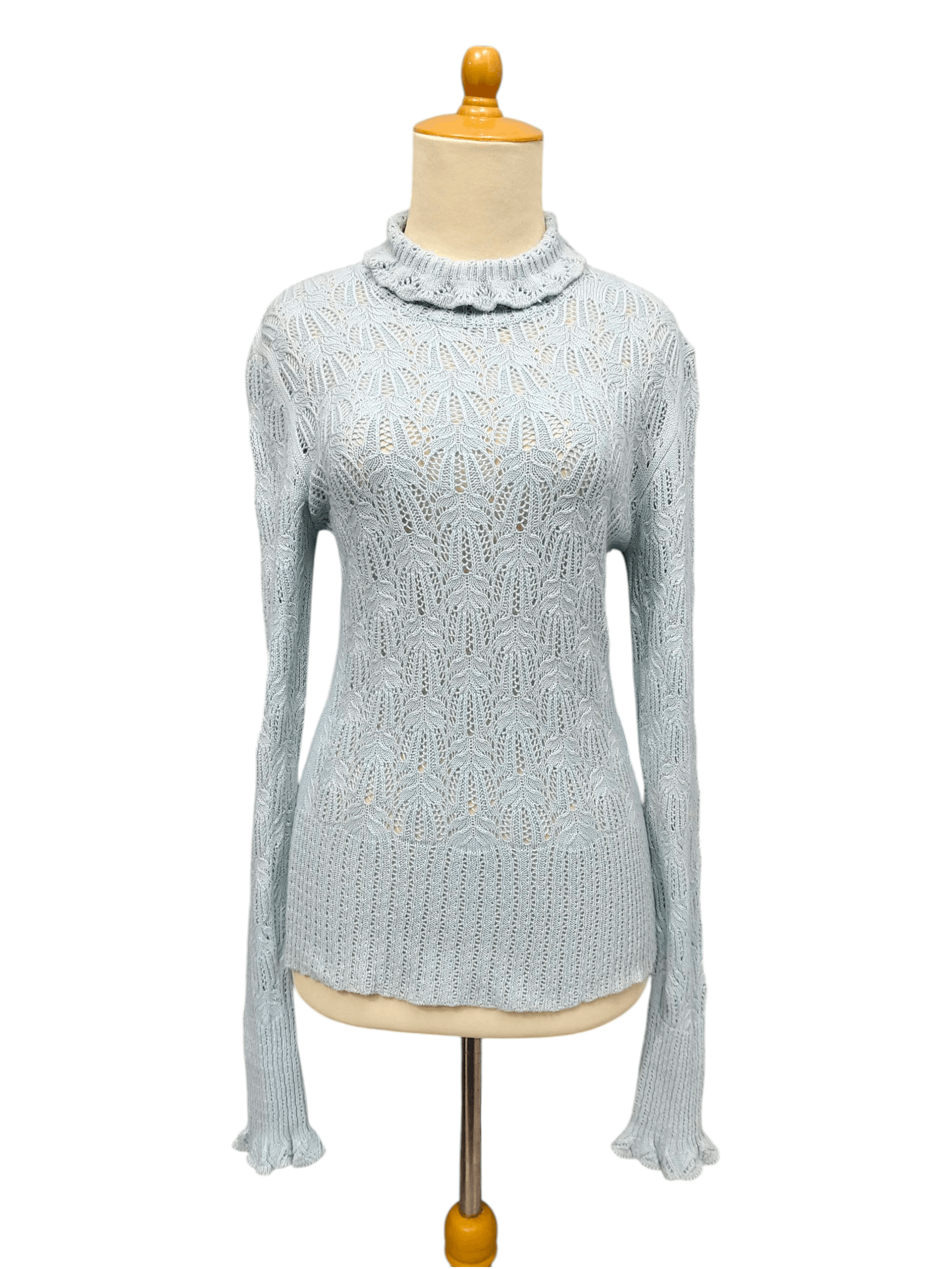 🇮🇹 Vtg Andre Maurice Design Cashmere Knitted Sweater