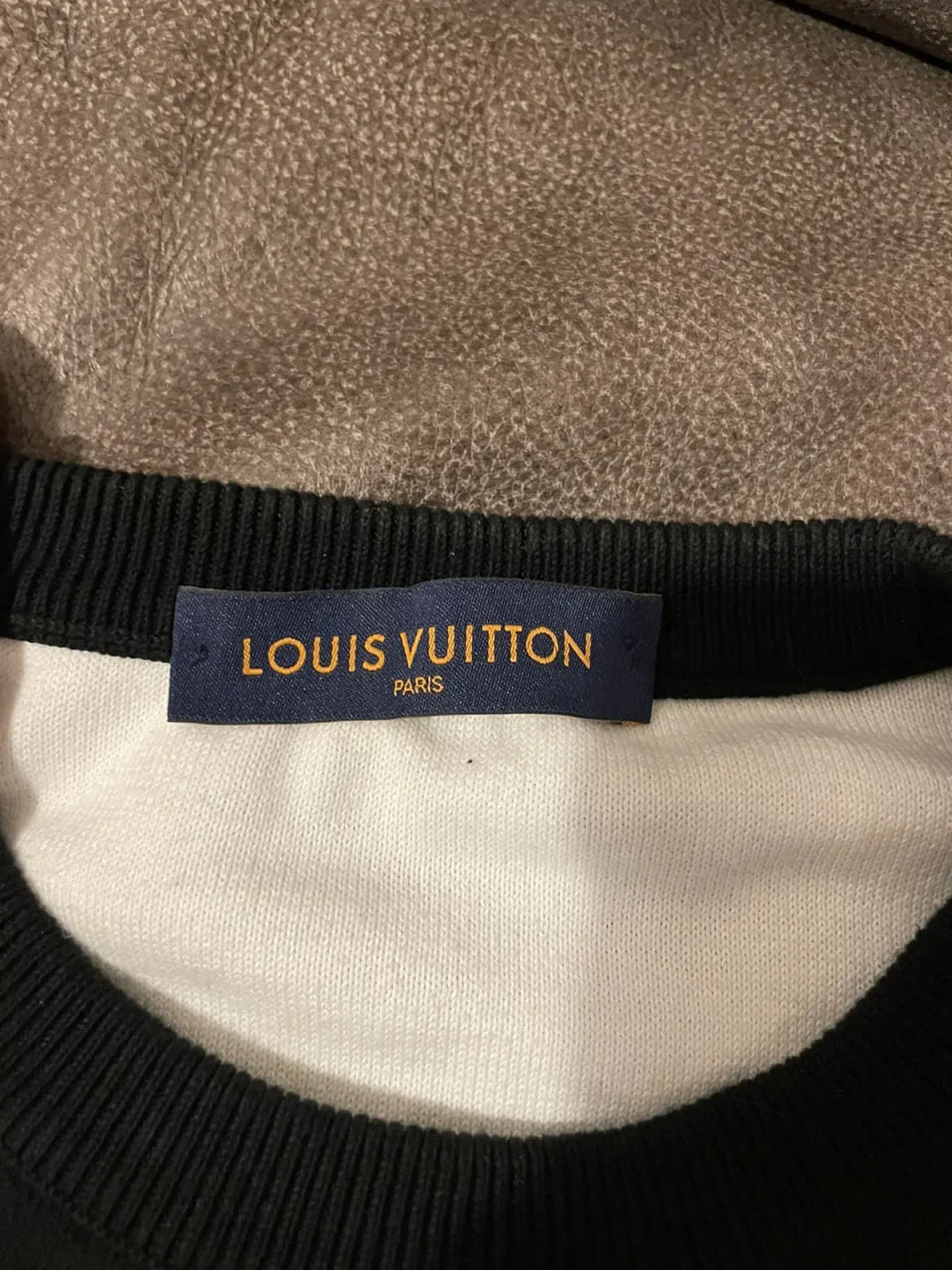 Louis Vuitton Louis Vuitton Black/White Gradient Monogram Sweater Size US L / EU 52-54 / 3 - 12 Thumbnail