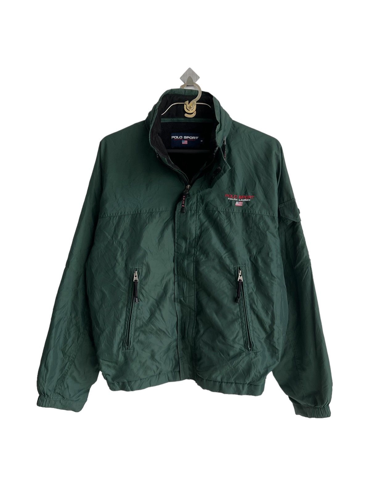 Polo Ralph Lauren × RRL Ralph Lauren × Ralph Lauren Sport Vintage 90s Polo Sport Ralph Lauren ™️ Logo Zip Hoodie Jacket Size US M / EU 48-50 / 2 - 1 Thumbnail