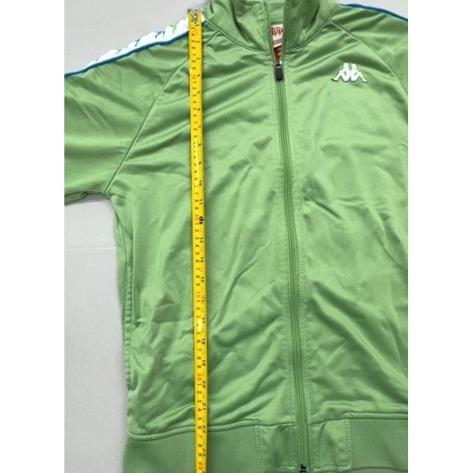 Kappa Kappa Track Jacket Men's Green M Slim Fit Banda front zip Polyester Sportswear Casual Athletic Size US M / EU 48-50 / 2 - 6 Thumbnail