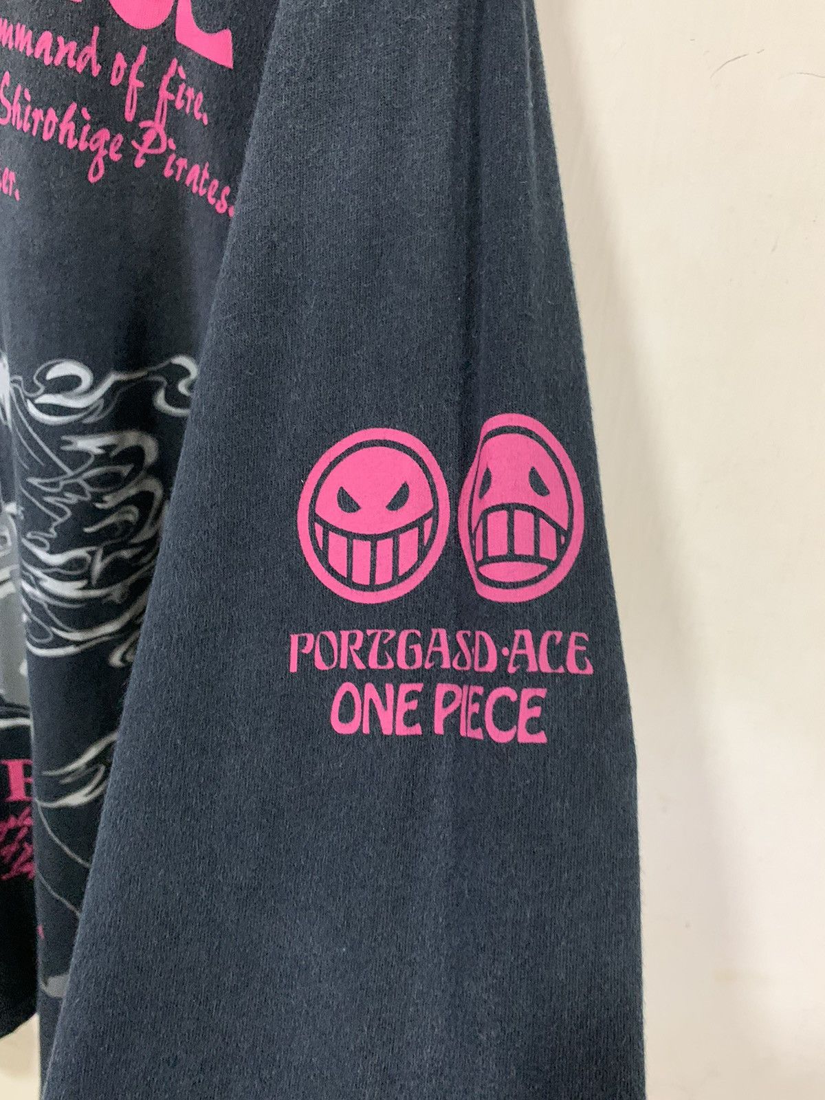 Anime Portgas D Ace One Piece Anime Tee Size US XXL / EU 58 / 5 - 7 Thumbnail