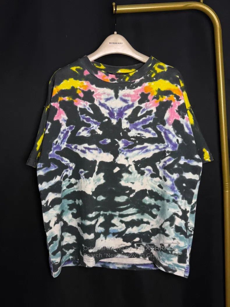 Louis Vuitton Louis Vuitton Tie-dyed short-sleeved T-shirt Size US S / EU 44-46 / 1 - 1 Thumbnail